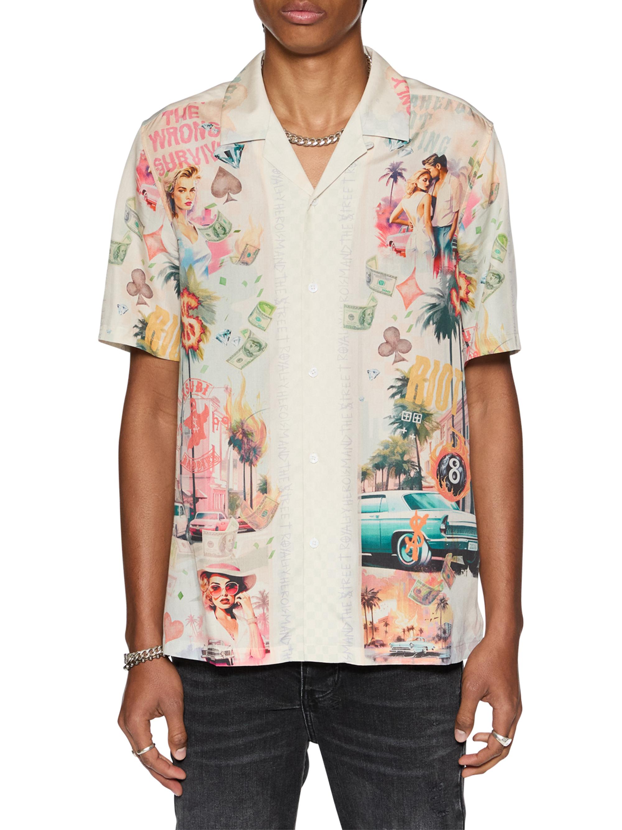 Democrazy World Order Resort Shirt