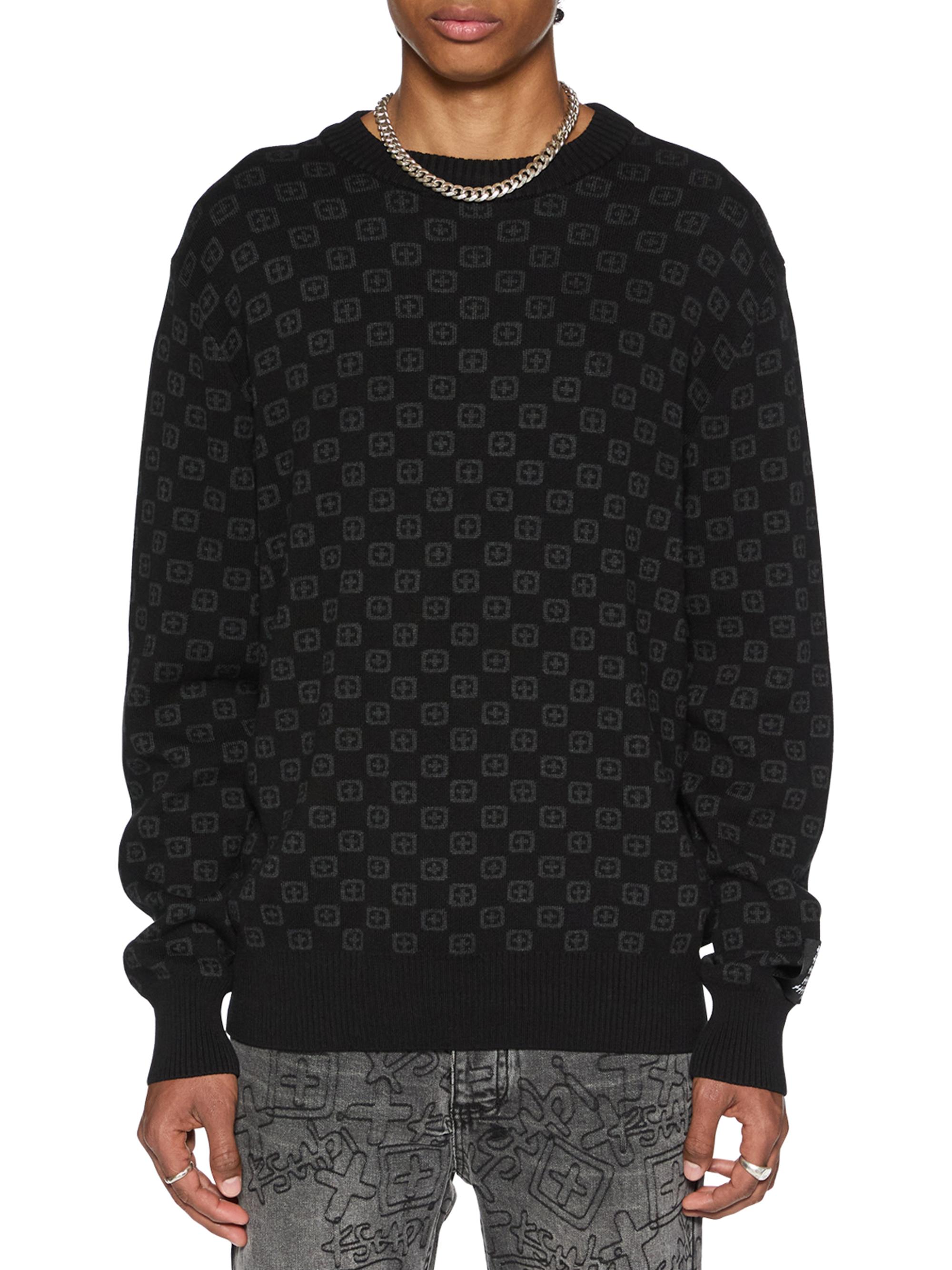 Ksubi Men's Democrazy Jacquard Sweater - Black