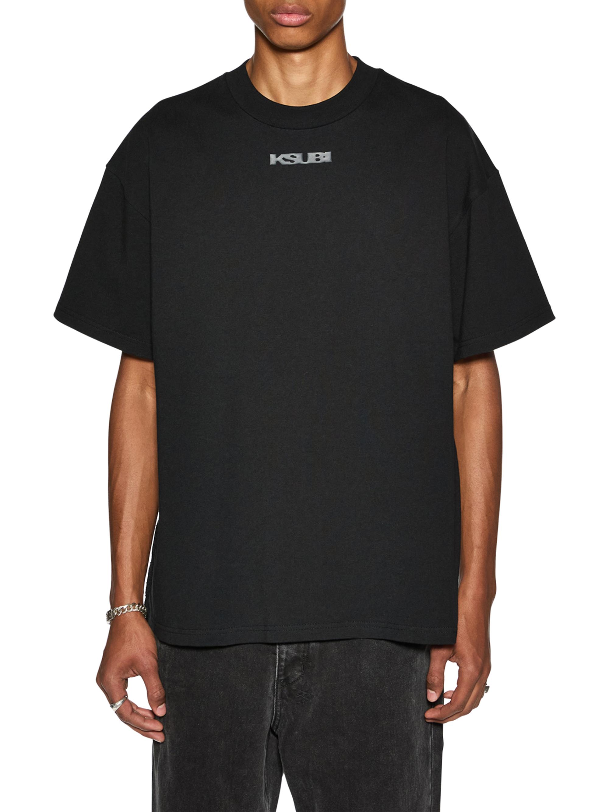 Ksubi Men's Democrazy Boxy Cotton T-Shirt - Black
