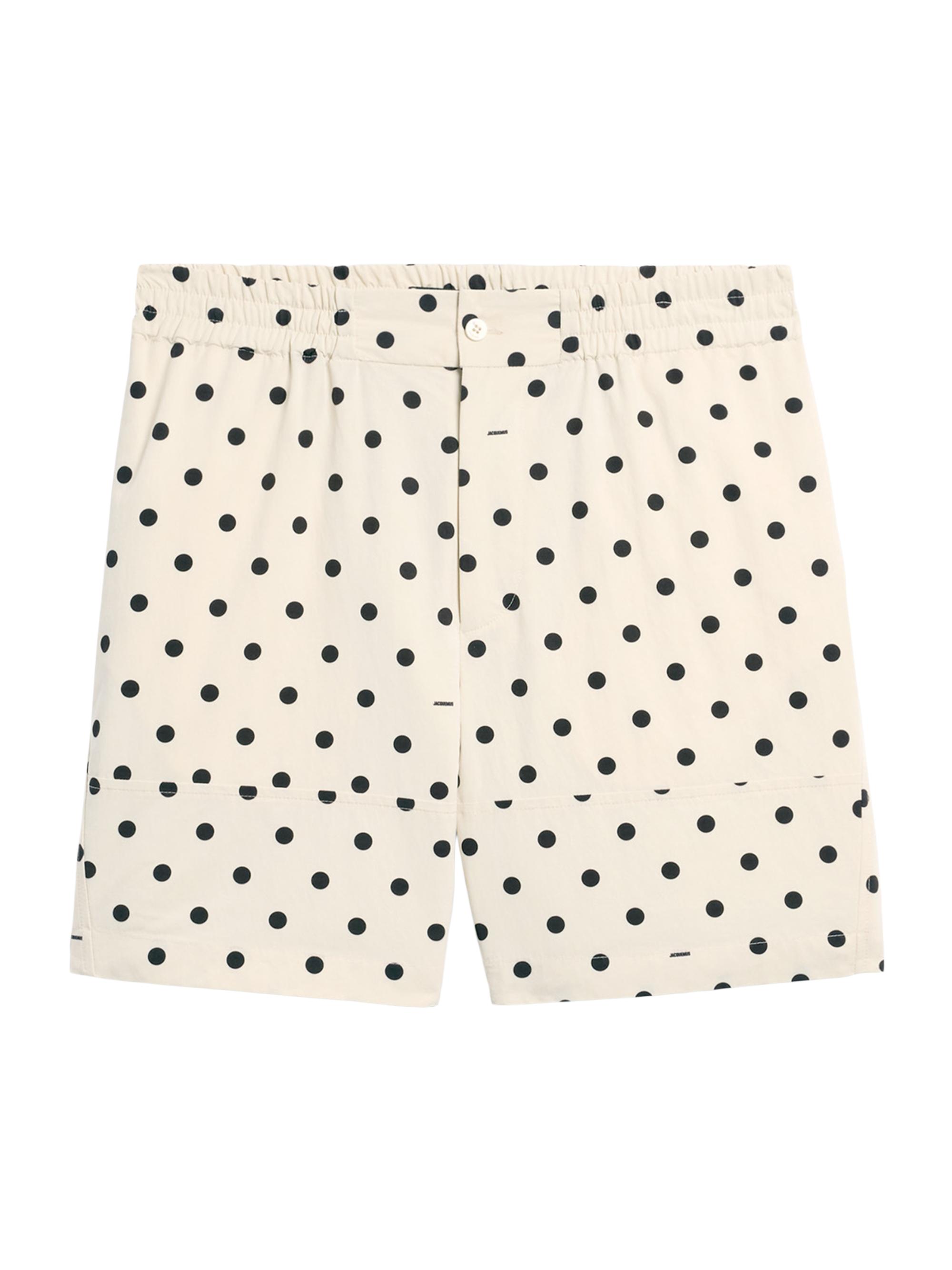 Jacquemus Women's Aloe Polka Dot Boxer Shorts - Prints Dots