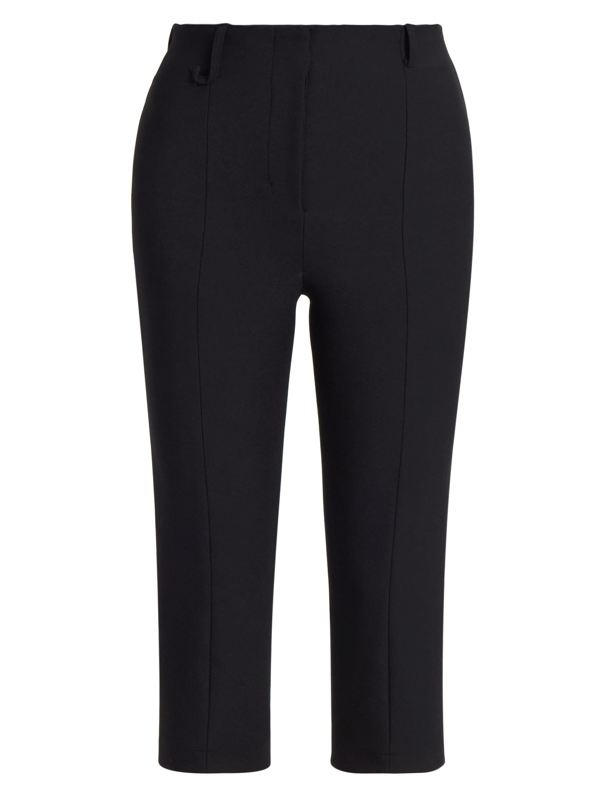 Jacquemus Women's Seamed Capri Pants - Black