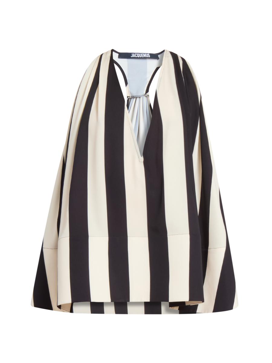 Jacquemus Norma Striped Tent Top | Saks Fifth Avenue