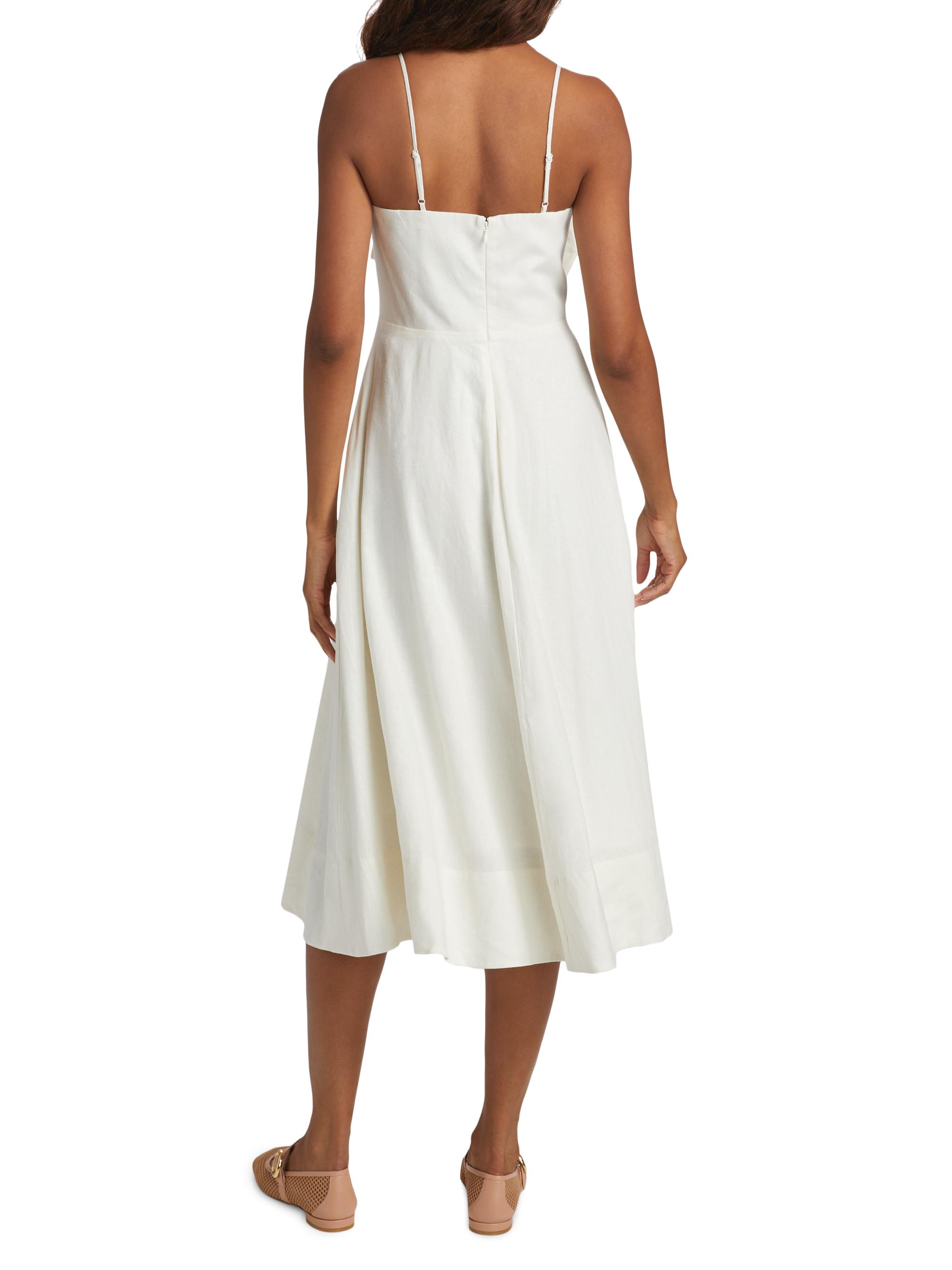 Farm Rio Garden Appliqu Sleeveless Midi-Dress | Saks Fifth Avenue