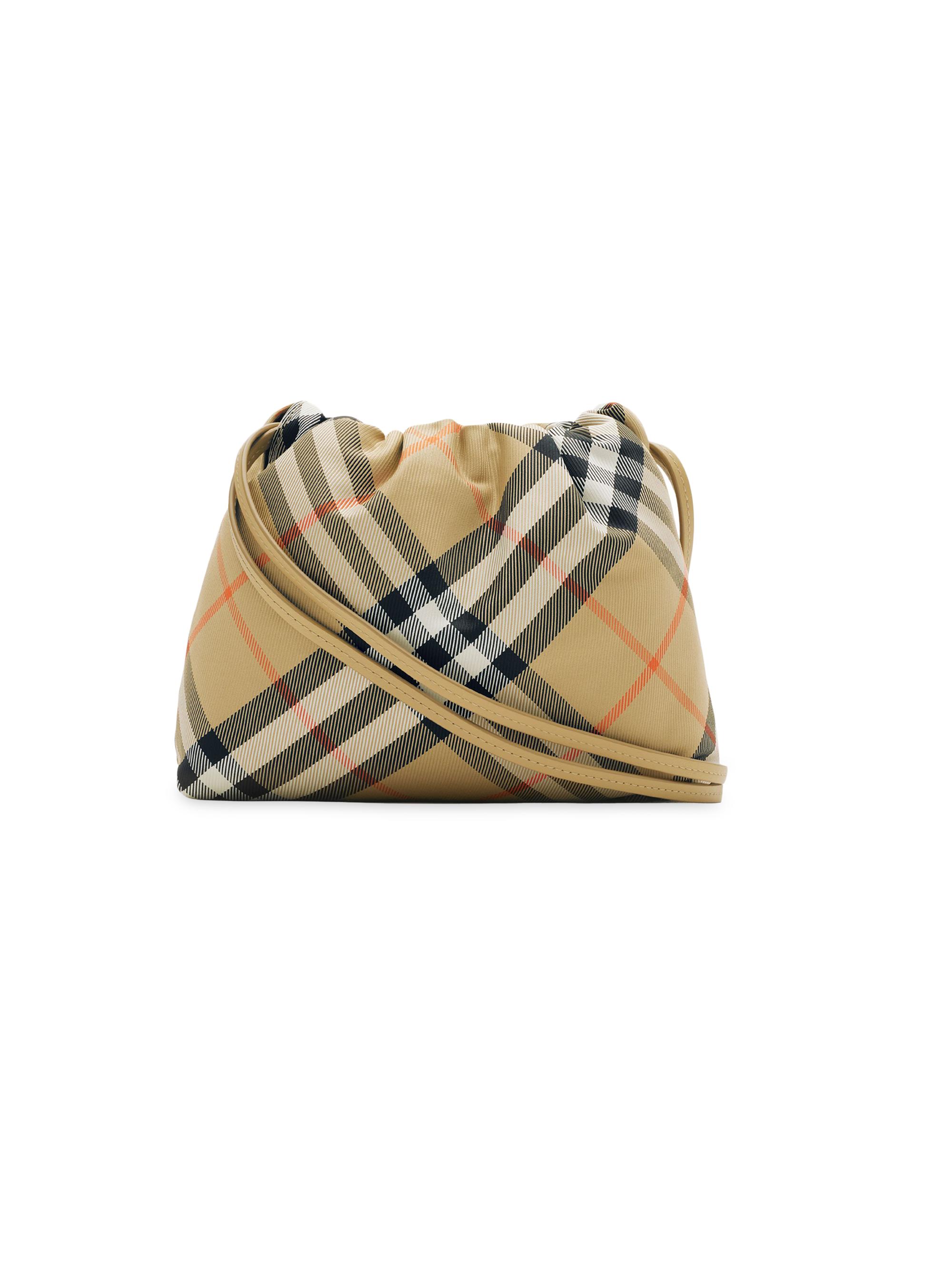 Burberry Kid's Drawstring Check Pouch | Saks Fifth Avenue