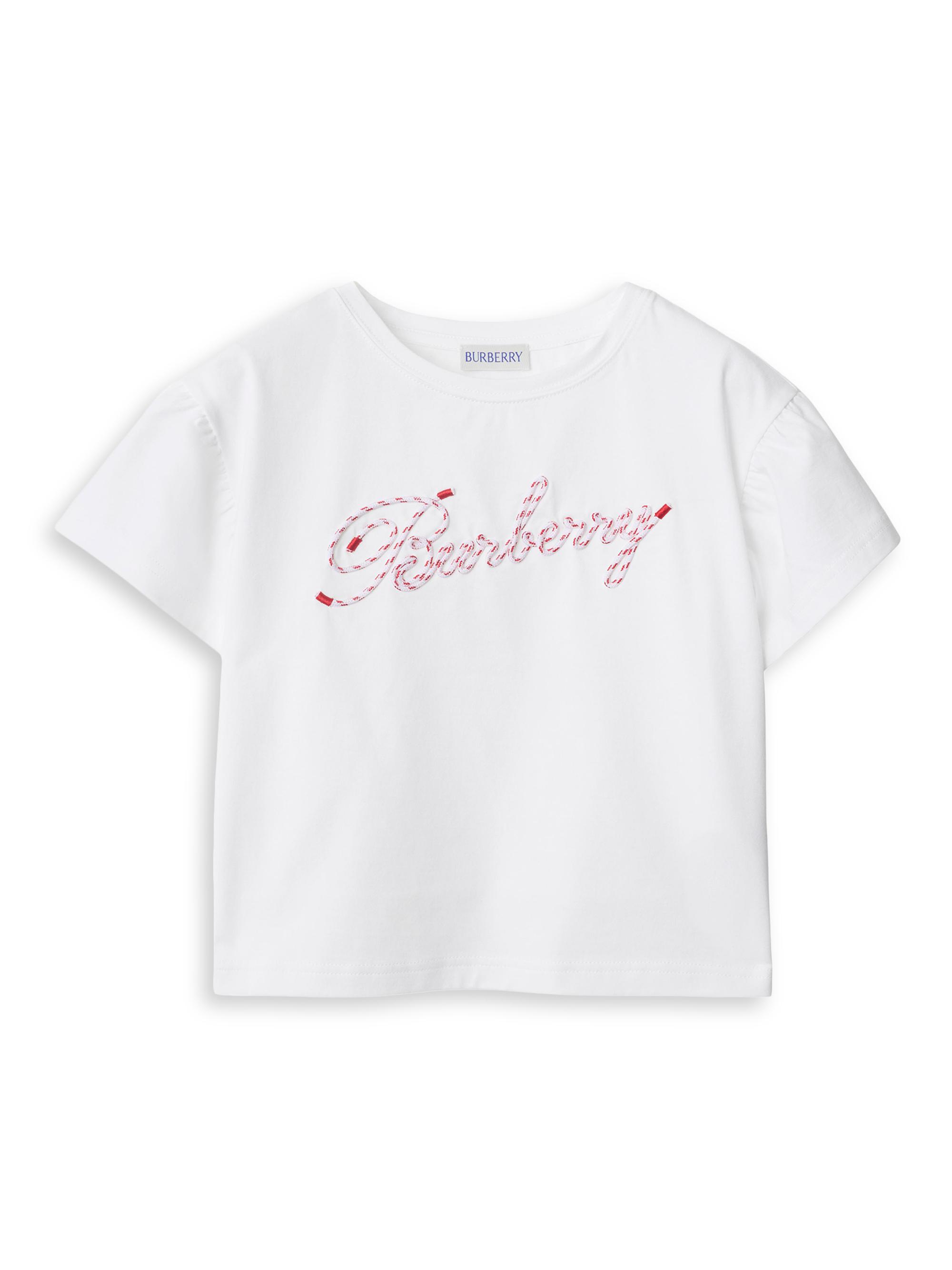 Burberry Baby Girl's & Little Girl's Logo-Print Cotton T-Shirt