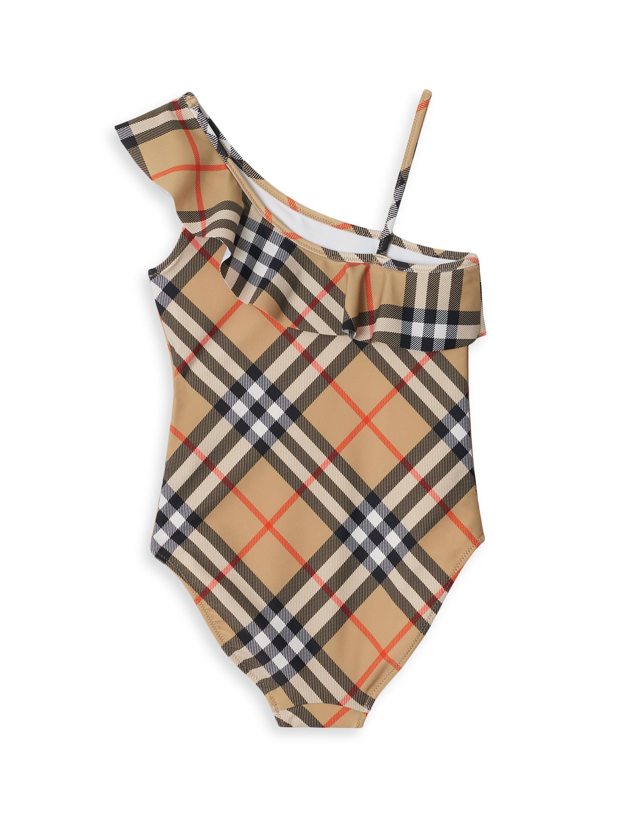 ラスト１【新品】BURBERRY キッズ ビキニ 水着 ロゴ×チェック 10Y ラスト1【新品】BURBERRY キッズ ビキニ 水着 ロゴ×チェック 10Y