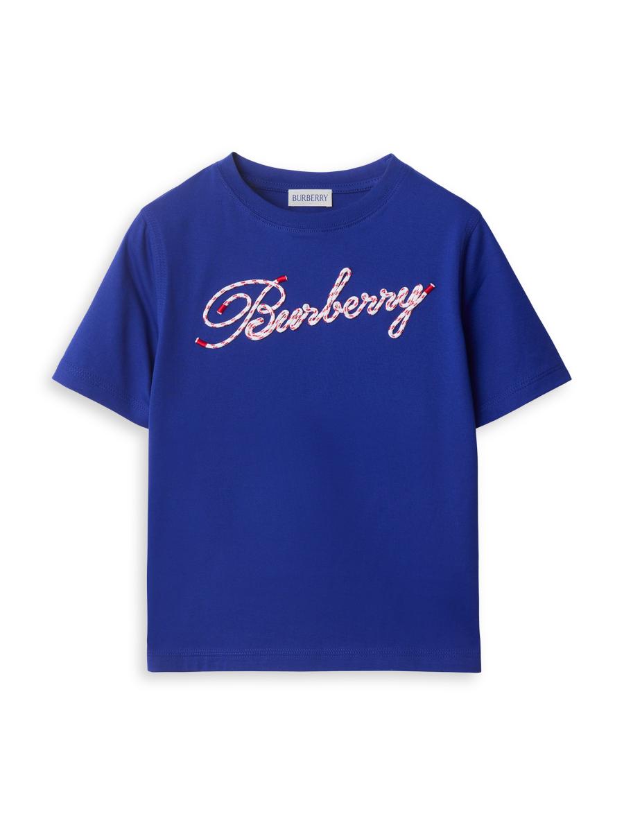 Burberry Little Boy's & Boy's Rope Logo T-Shirt | Saks Fifth Avenue
