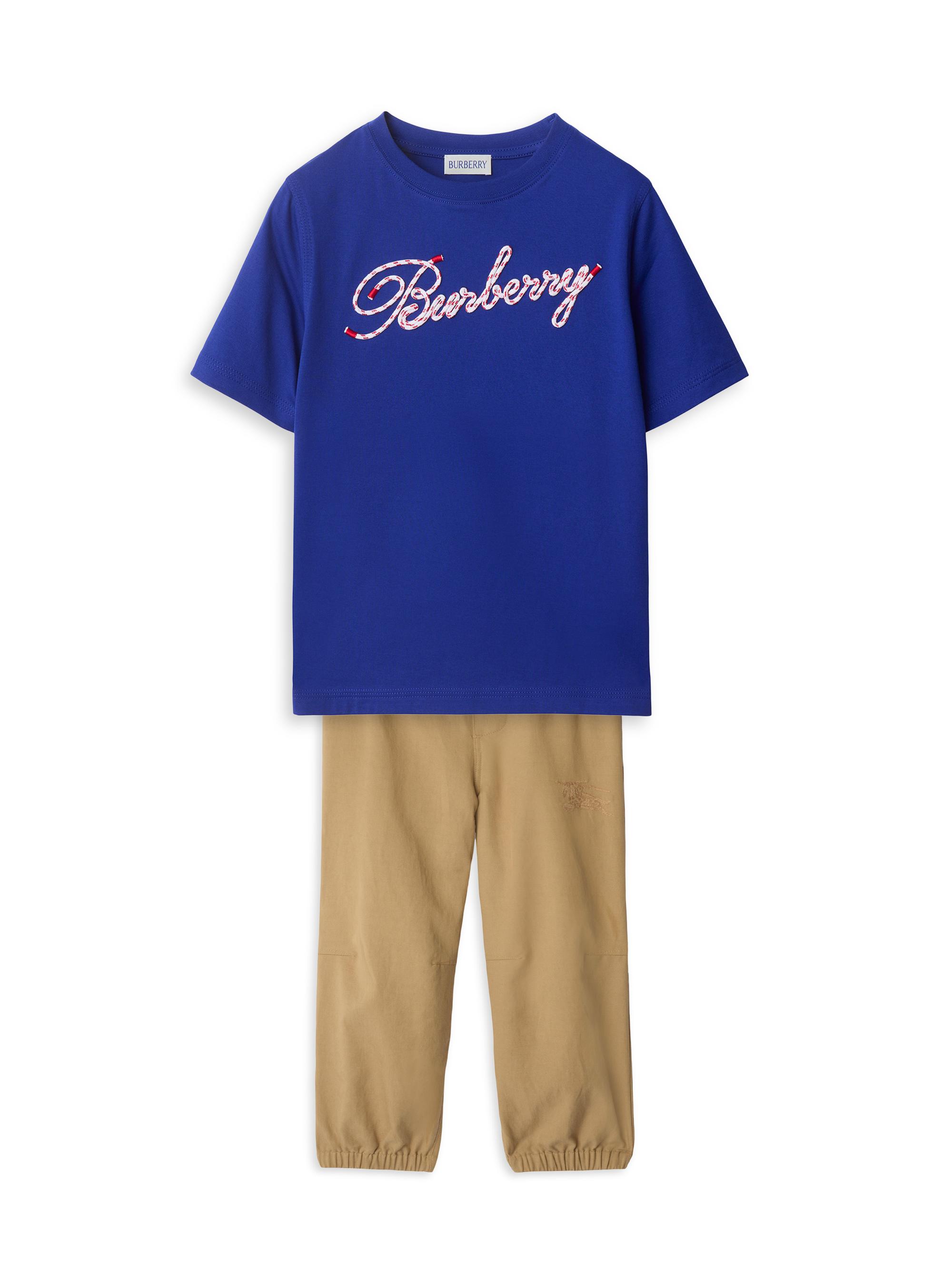 Burberry Little Boy's & Boy's Rope Logo T-Shirt | Saks Fifth Avenue