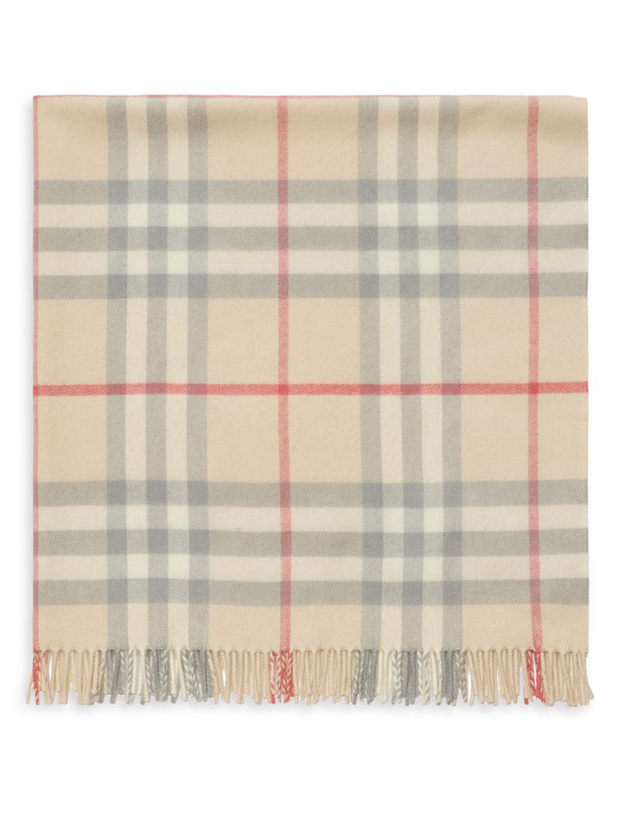 Burberry Baby's Wool Check Blanket | Saks Fifth Avenue