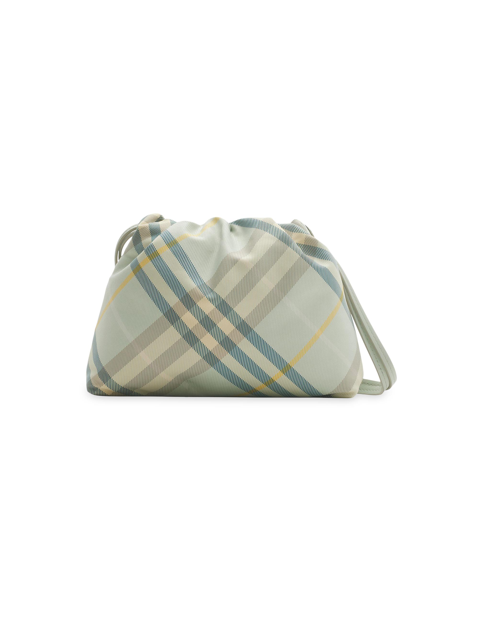 Burberry Kid's Drawstring Check Pouch | Saks Fifth Avenue