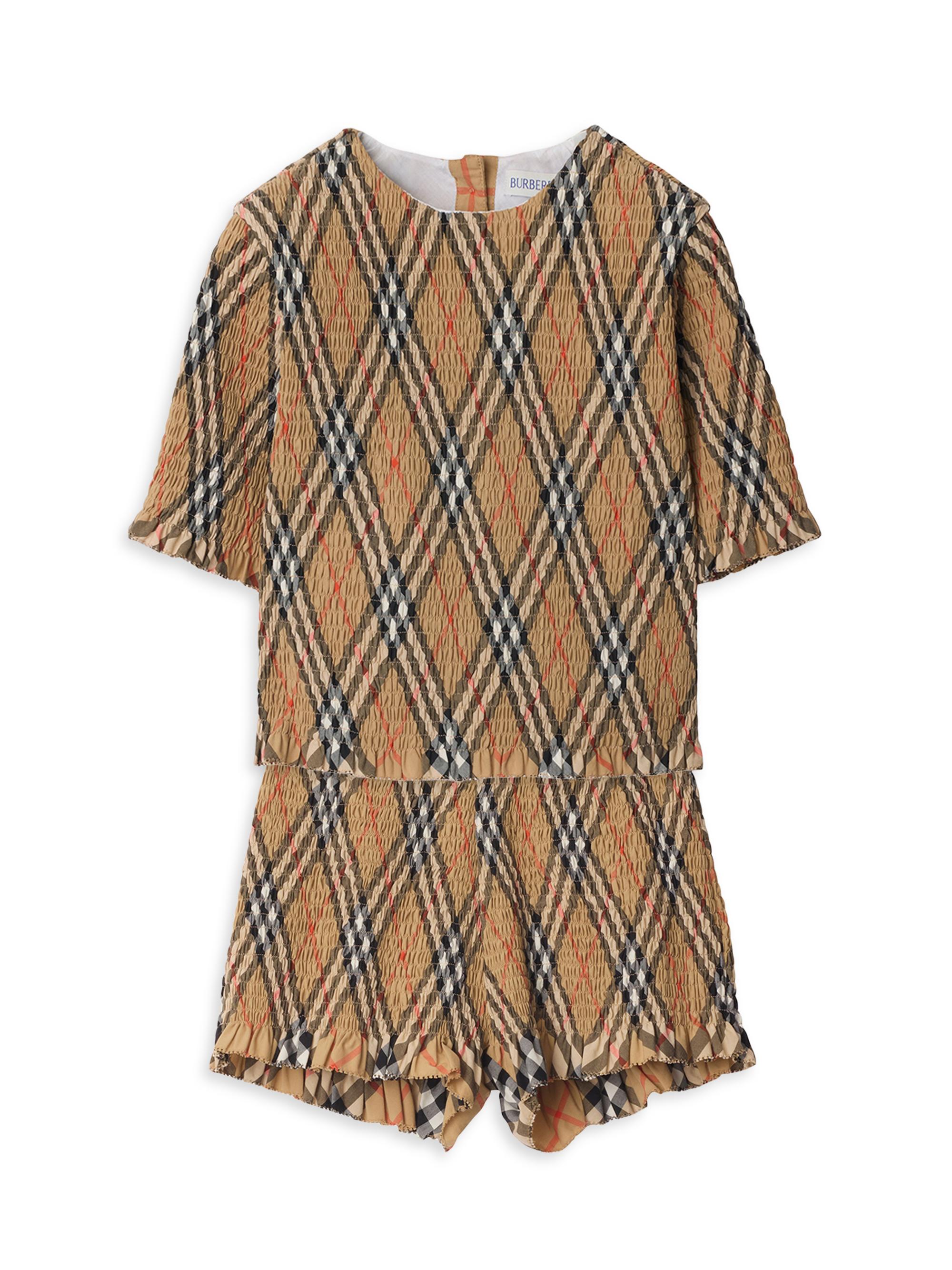 Burberry ベビー服　9M Burberry Baby Girl's, Little Girl's & Girl's Madeline Smocked