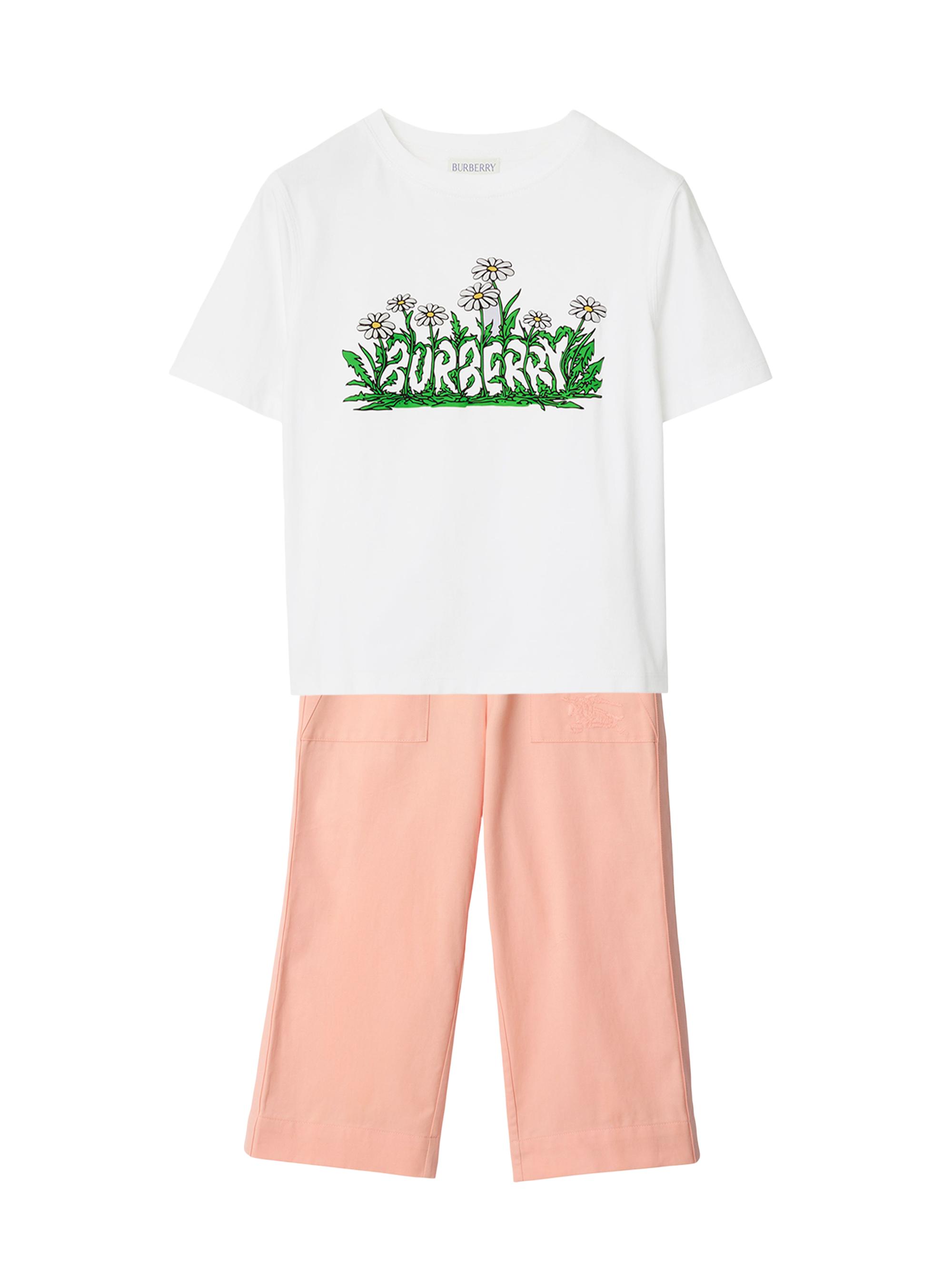 Burberry Baby Girl's, Little Girl's & Girl's Cedar Daisy Logo T