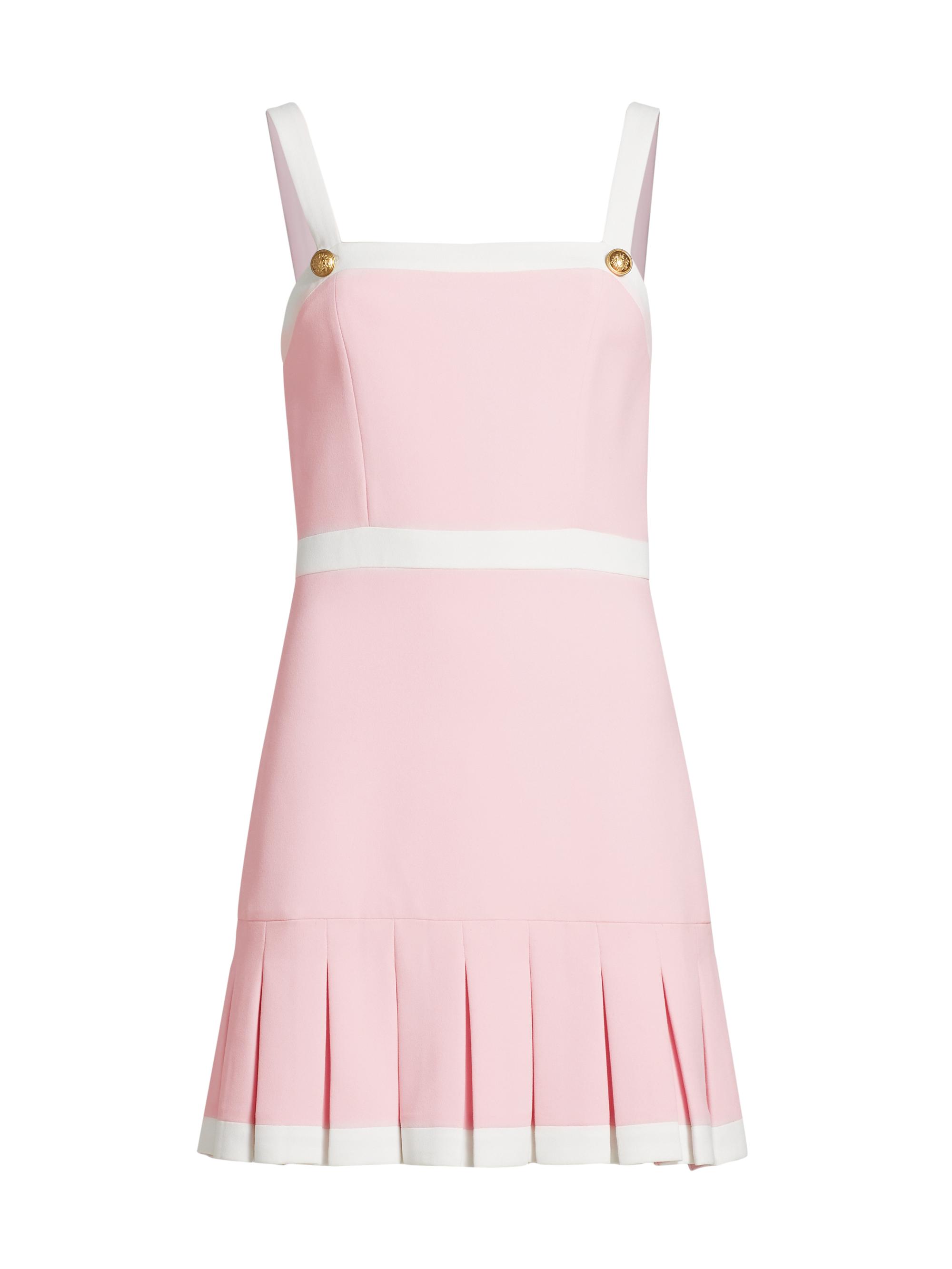 Alice + Olivia Women's Clarine Pleated Minidress - Shell Pink