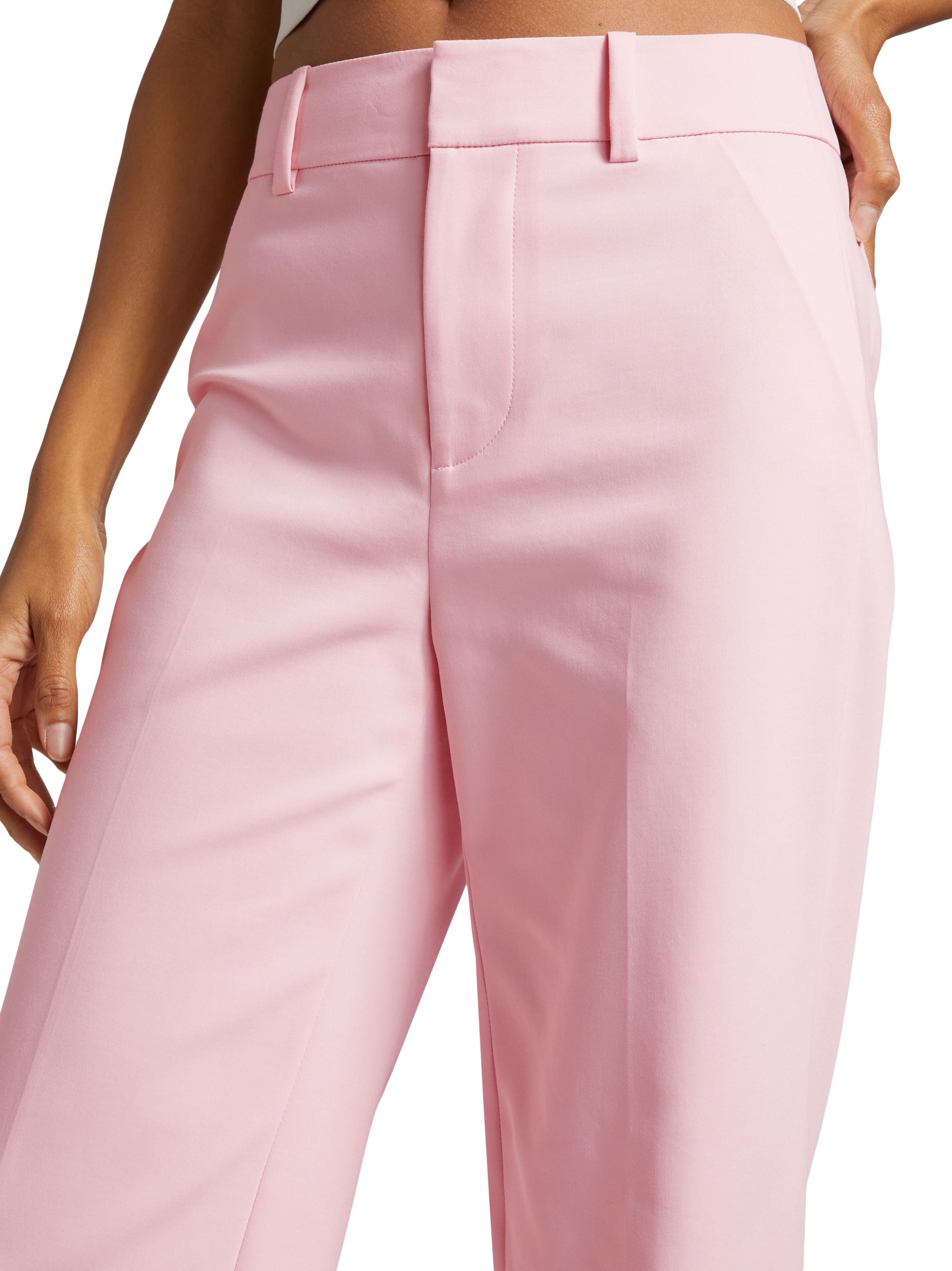 Alyssa！ Alice + Olivia Alexander High-Rise Slim Pants | Saks Fifth
