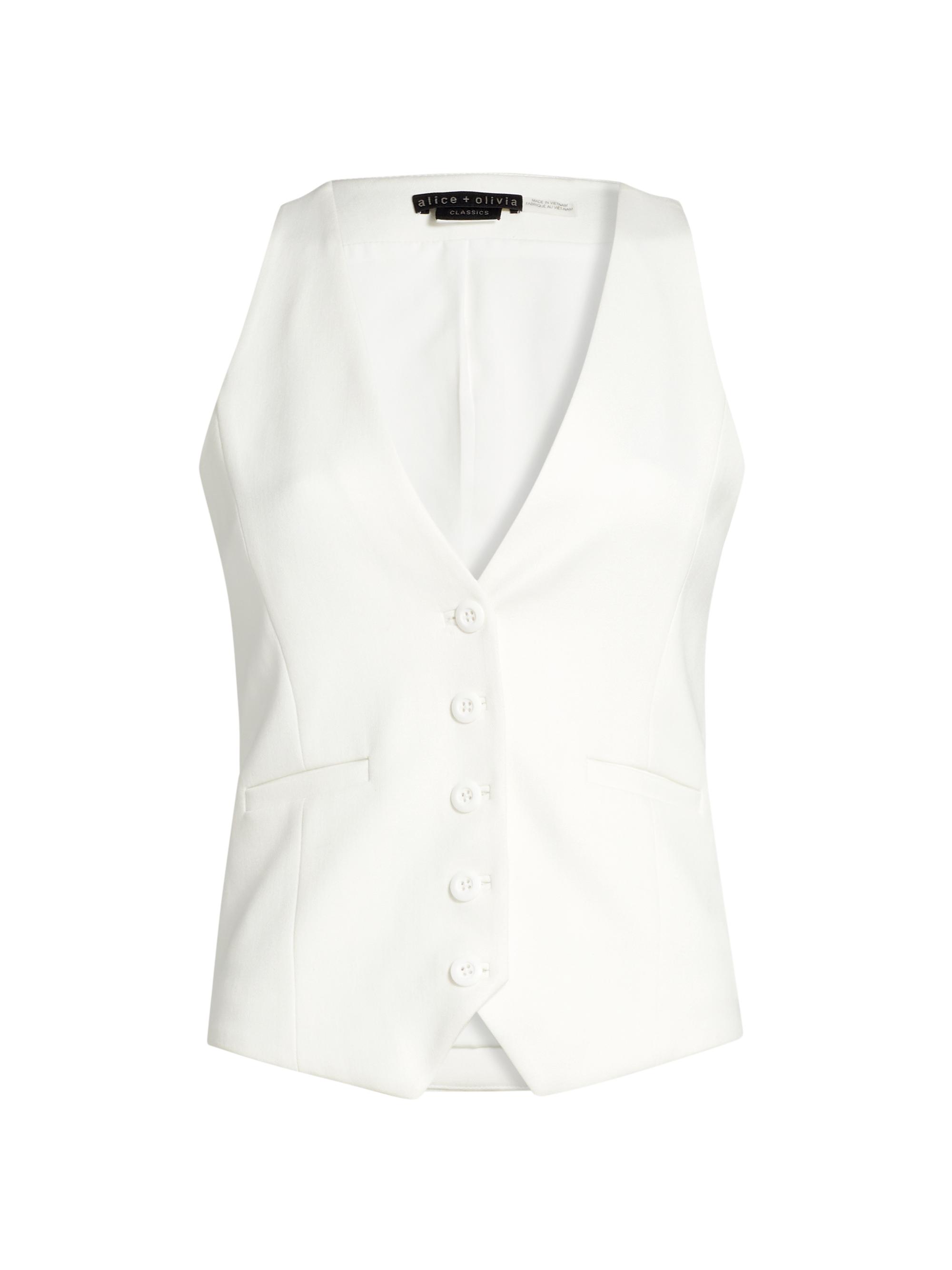 OHGA 3way VEST ホワイト Men's 2024 U.S. Open johnnie-O White Crosswind Full-Zip Vest