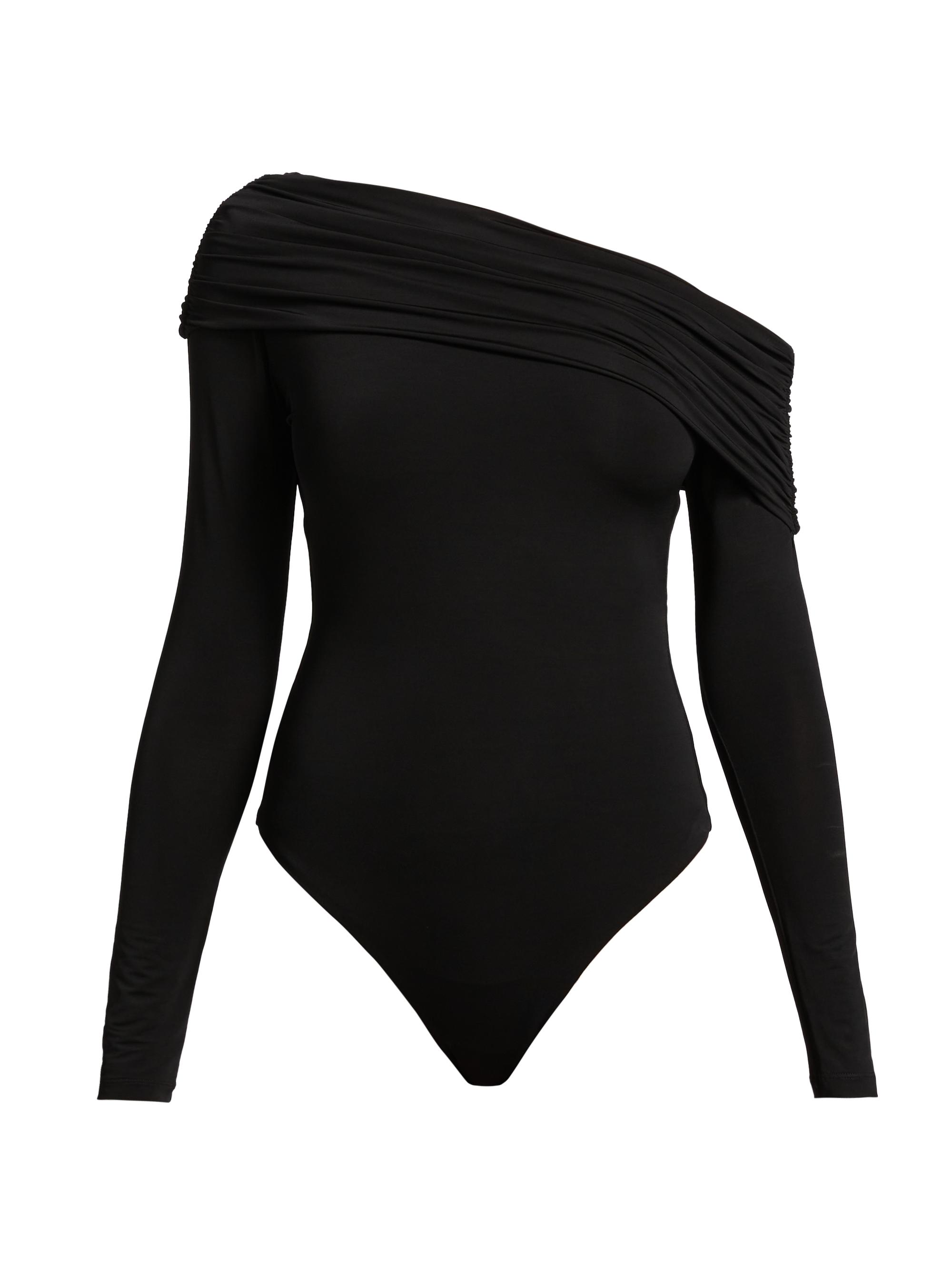 Alice + Olivia Women's Mollie Off-The-Shoulder Bodysuit - Black