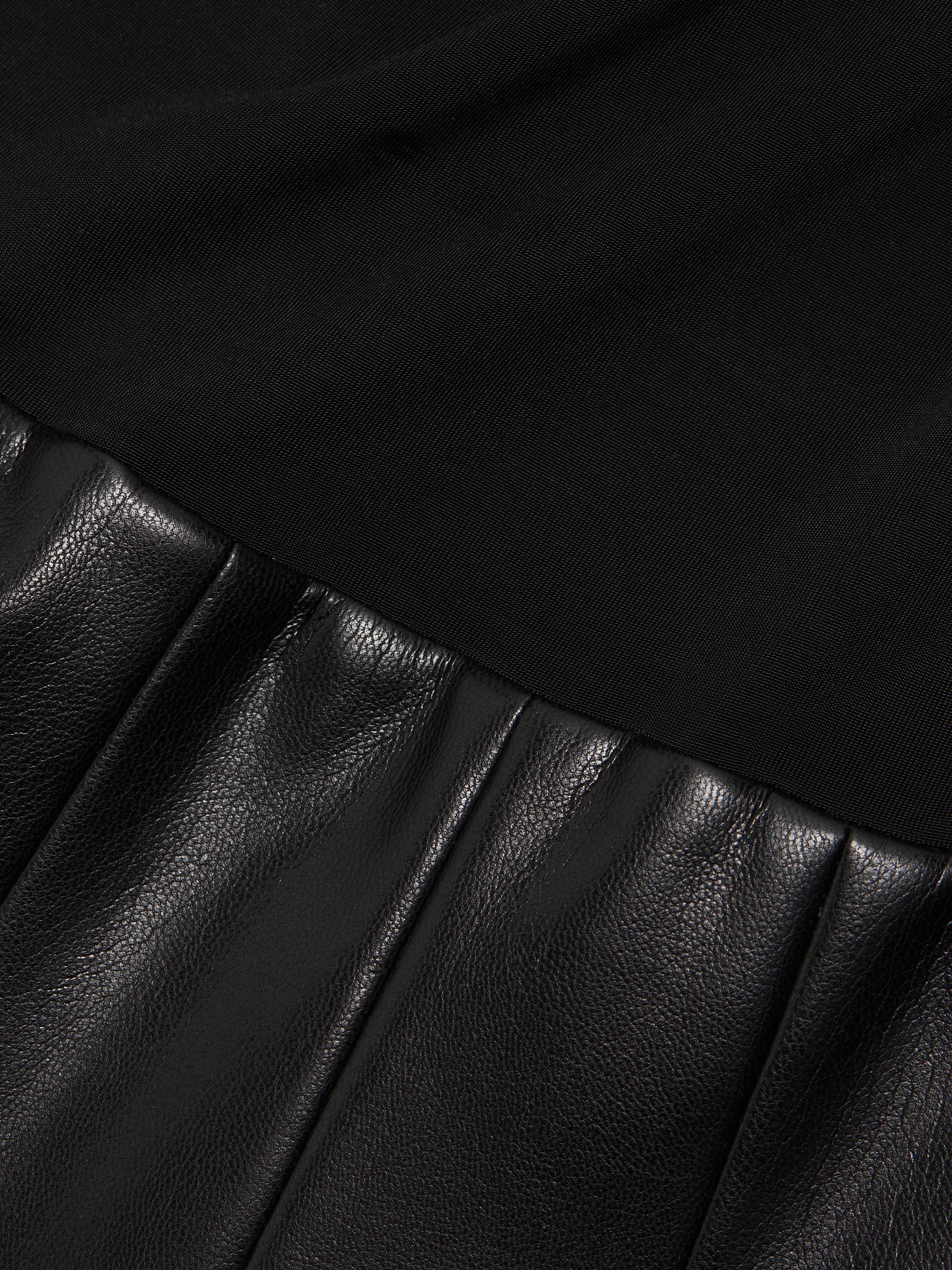 danna faux leather dress AKIRA All Mine Faux Leather Mini Dress