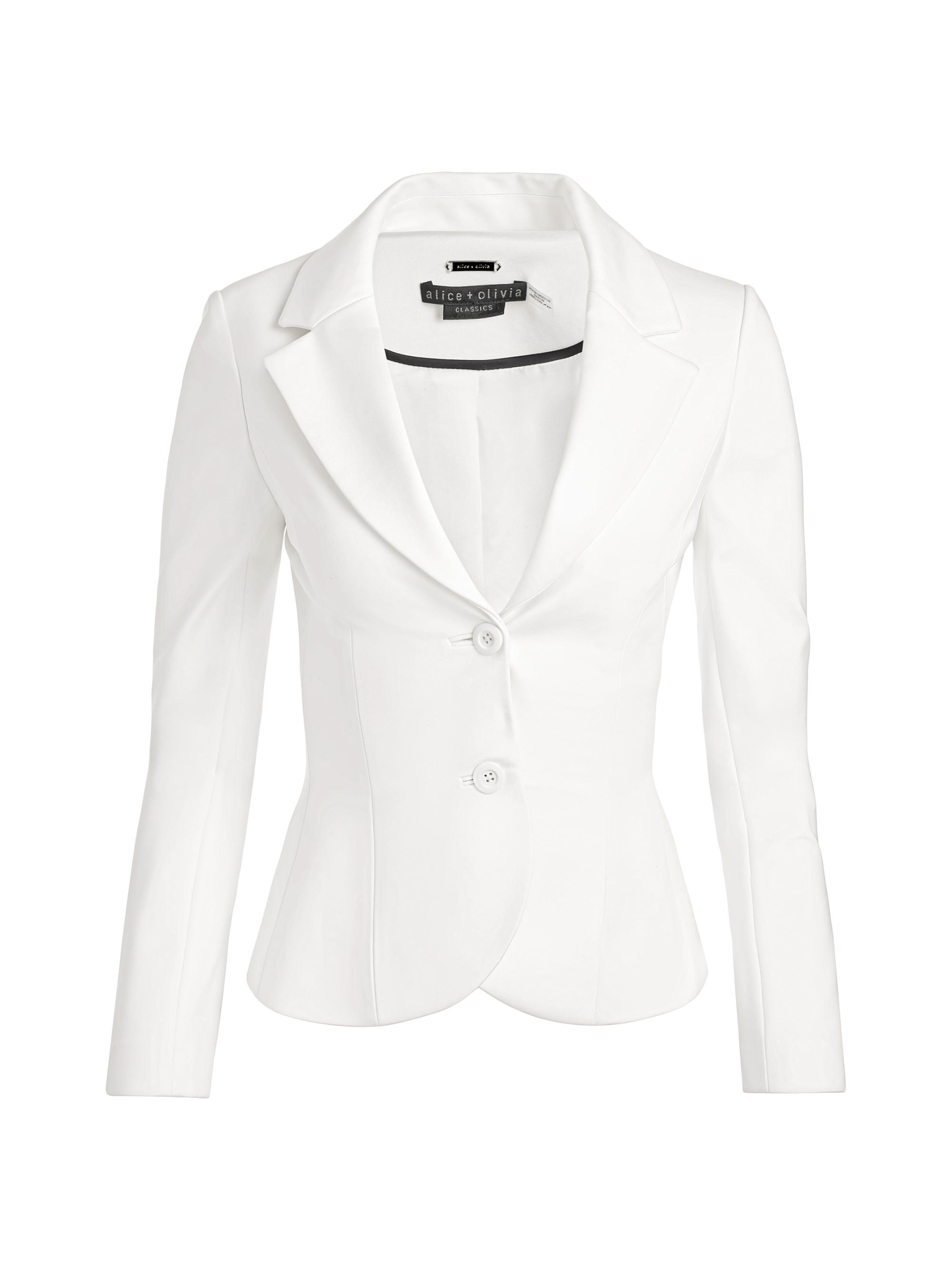 ALICE + OLIVIA Iana Sculpted Blazer | Saks Fifth Avenue