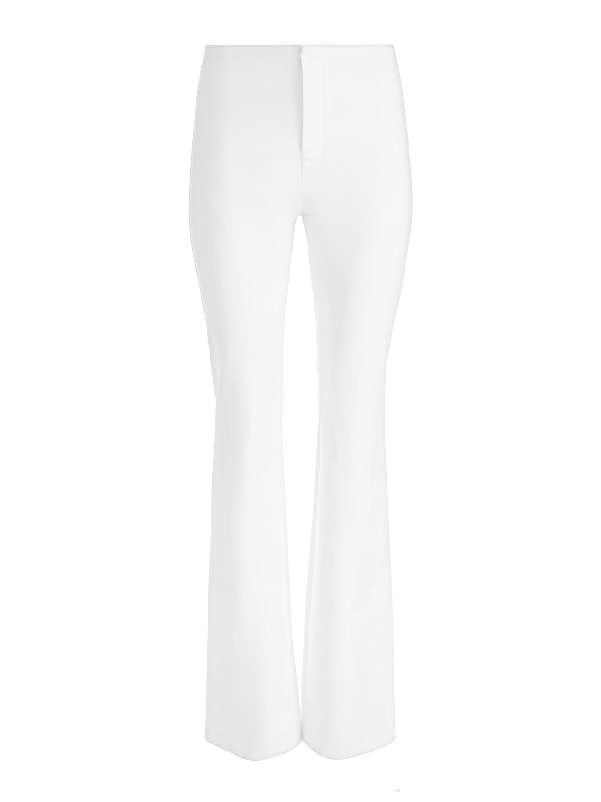 Alice + Olivia Yuki Straight-Leg Crop Trousers | Saks Fifth Avenue