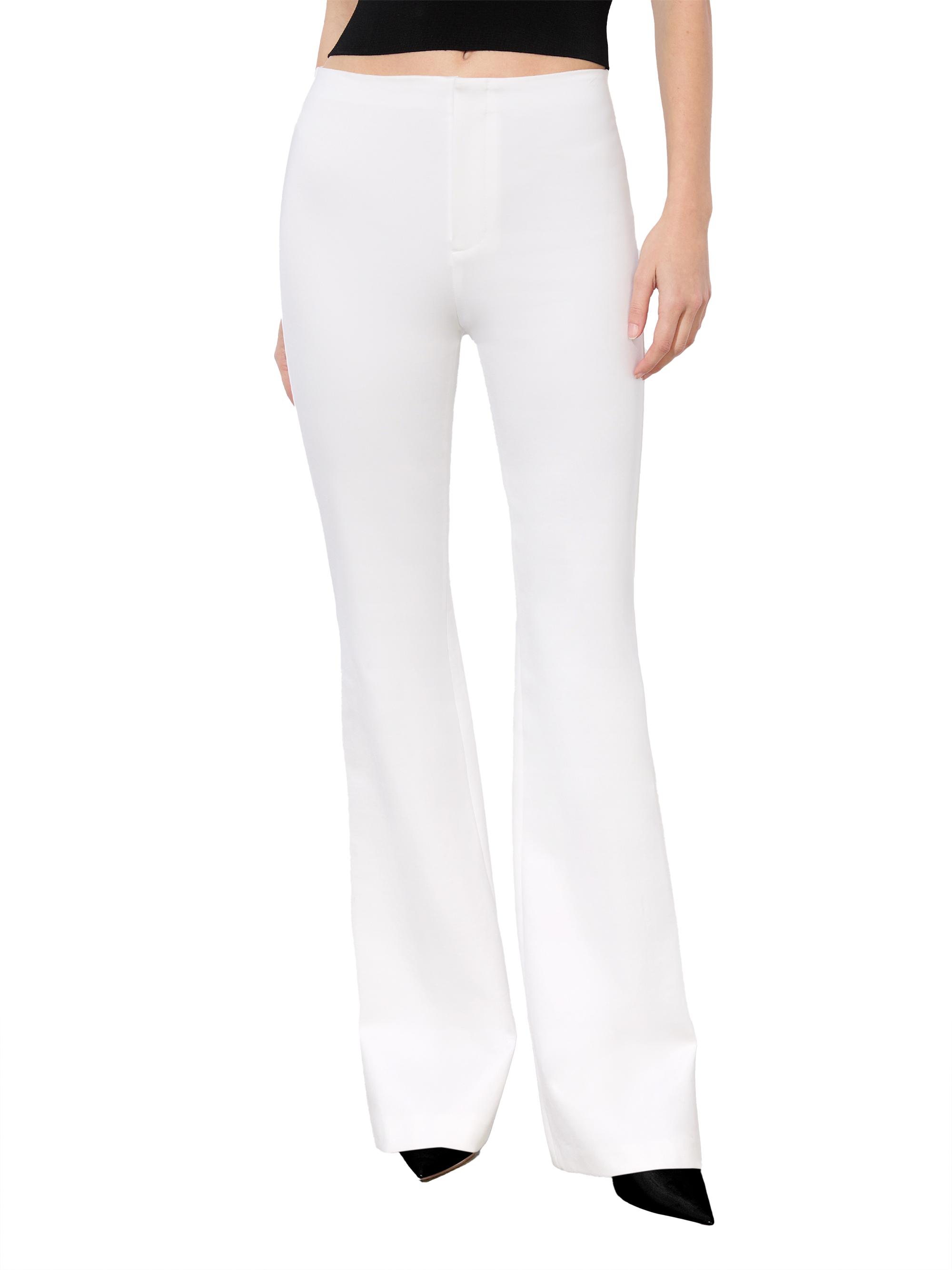 ALICE + OLIVIA Yuki Straight-Leg Crop Trousers | Saks Fifth Avenue