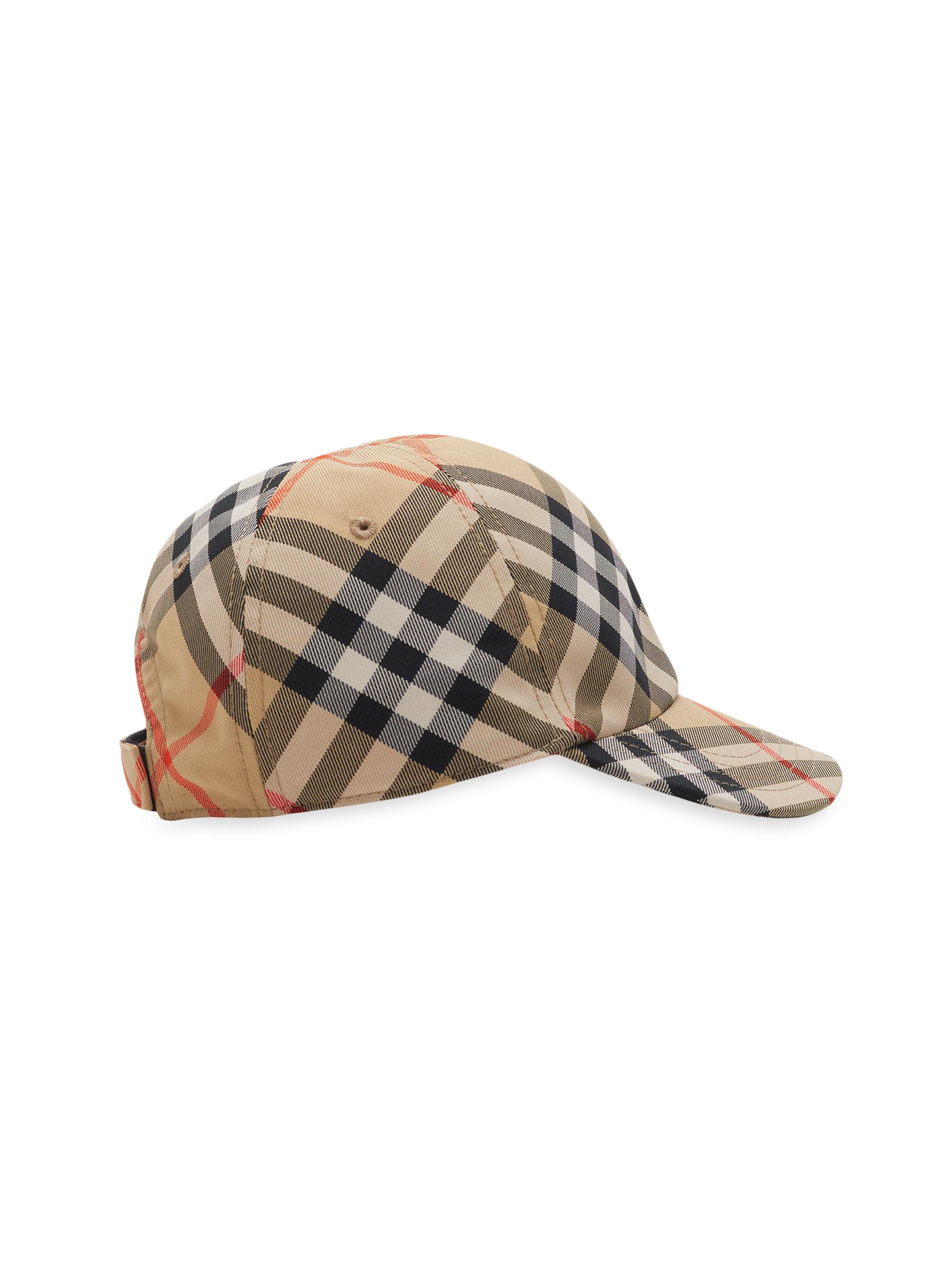 Burberry Kid's Check Baseball Cap | Saks Fifth Avenue