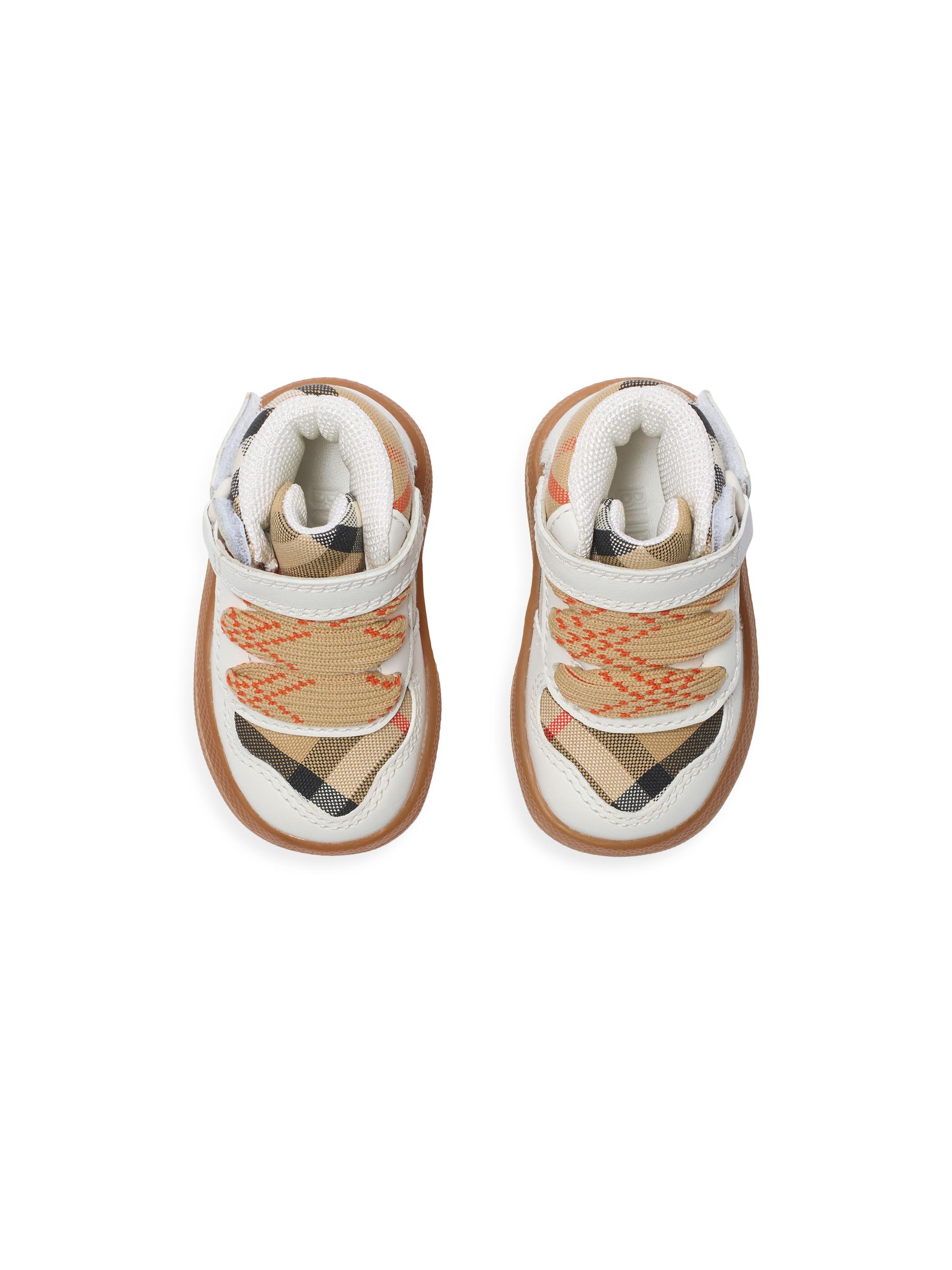 バーバリー子供靴 Burberry Baby's, Little Kid's & Kid's Sheldon High-Top Sneakers