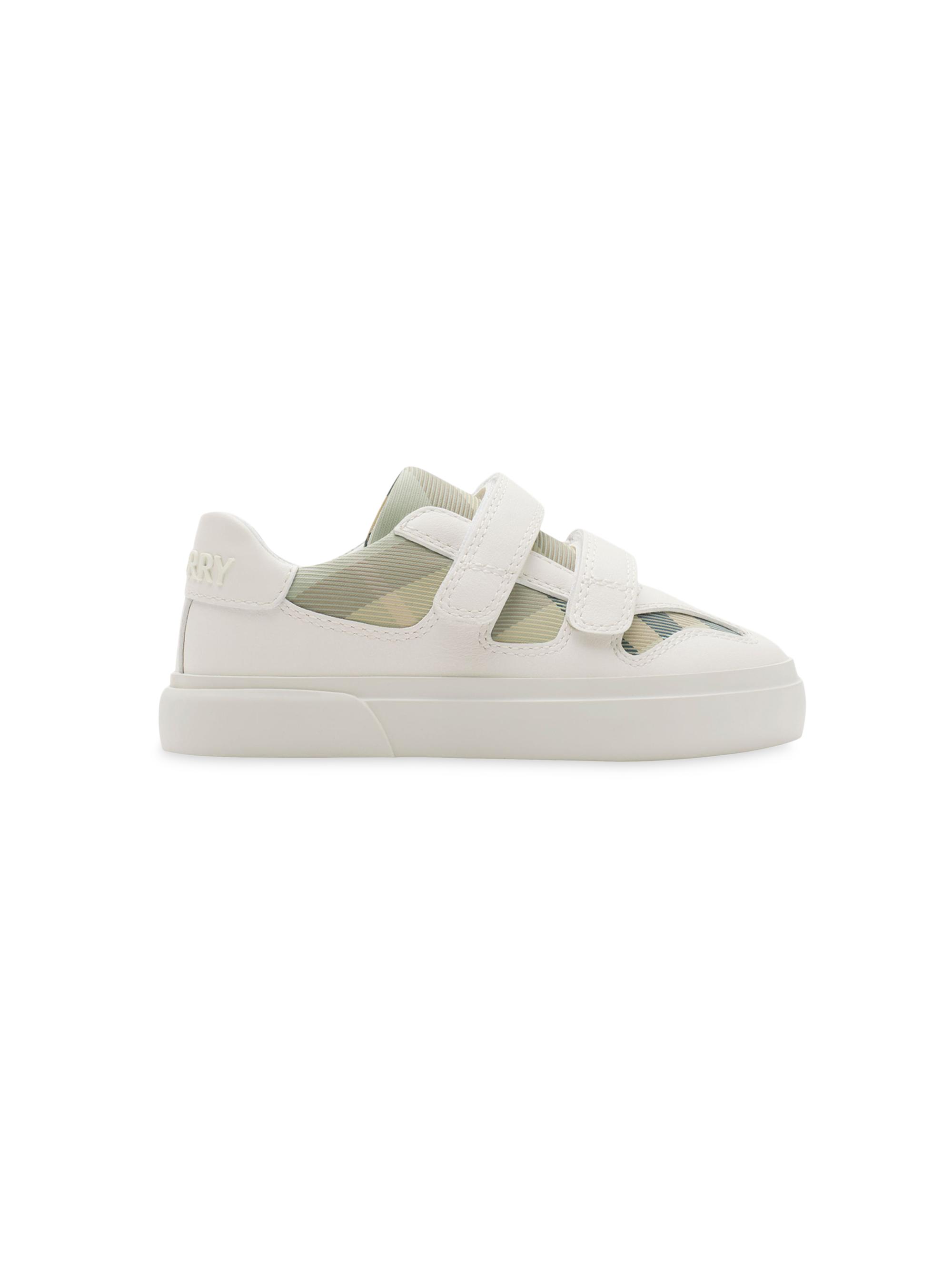 Burberry Kid's Noah Check Sneakers - Breeze 2 (Child)