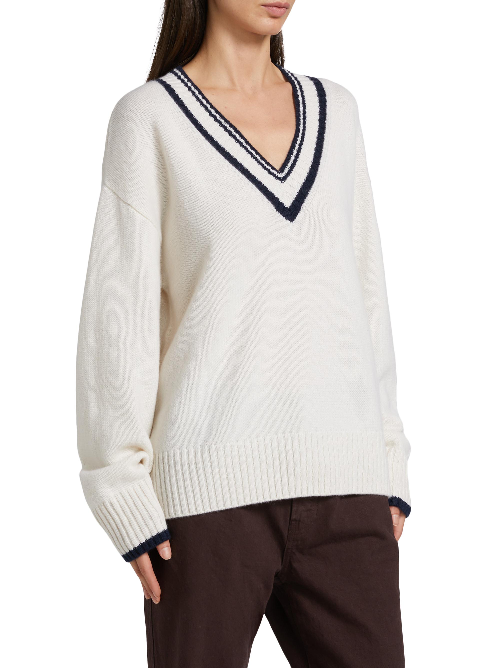 Reformation Jadey Oversized Cashmere-Wool Sweater Saks Fifth Avenue
