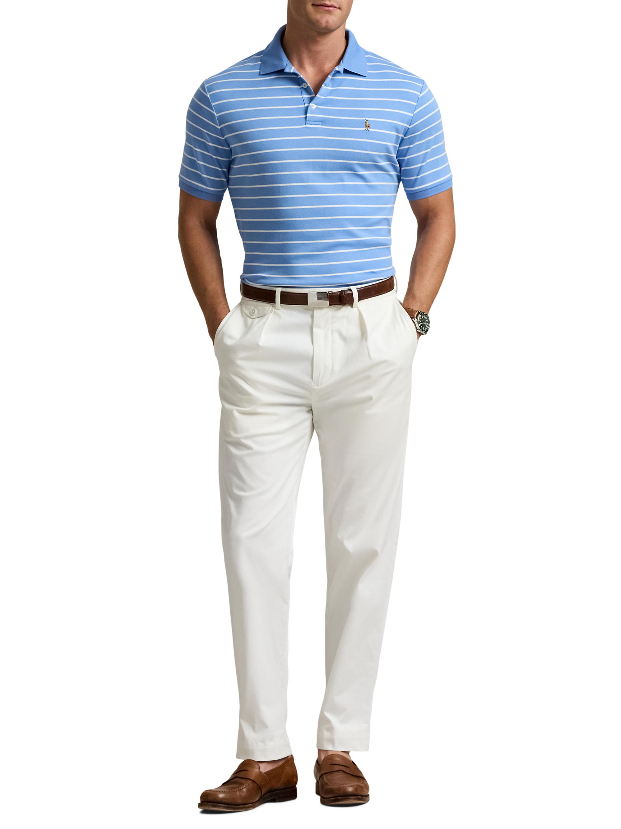 ラルフローレン Polo Ralph Lauren Classic Fit Striped Polo Shirt | Saks Fifth Avenue