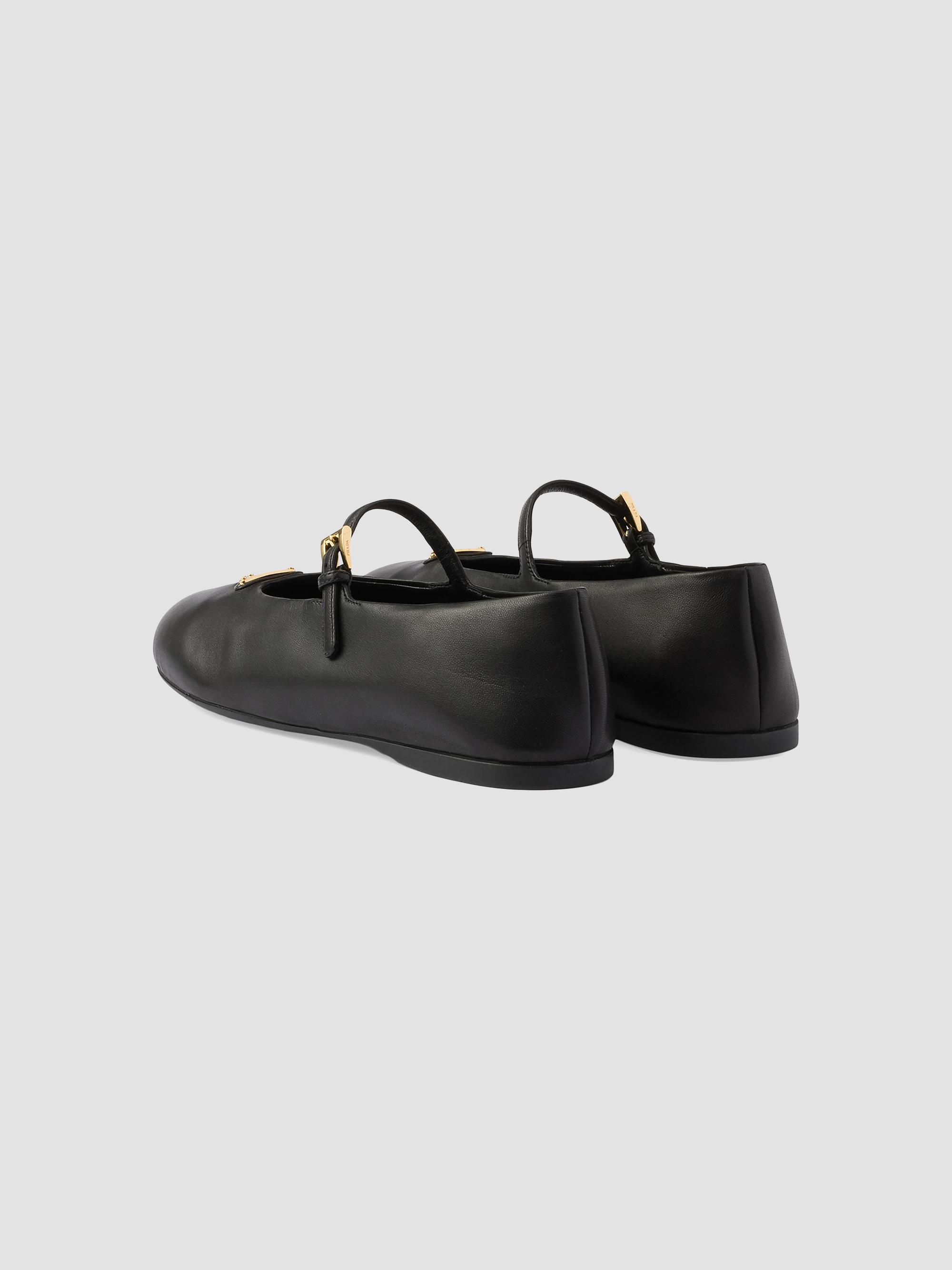 Prada Nappa Leather Ballerinas | Saks Fifth Avenue