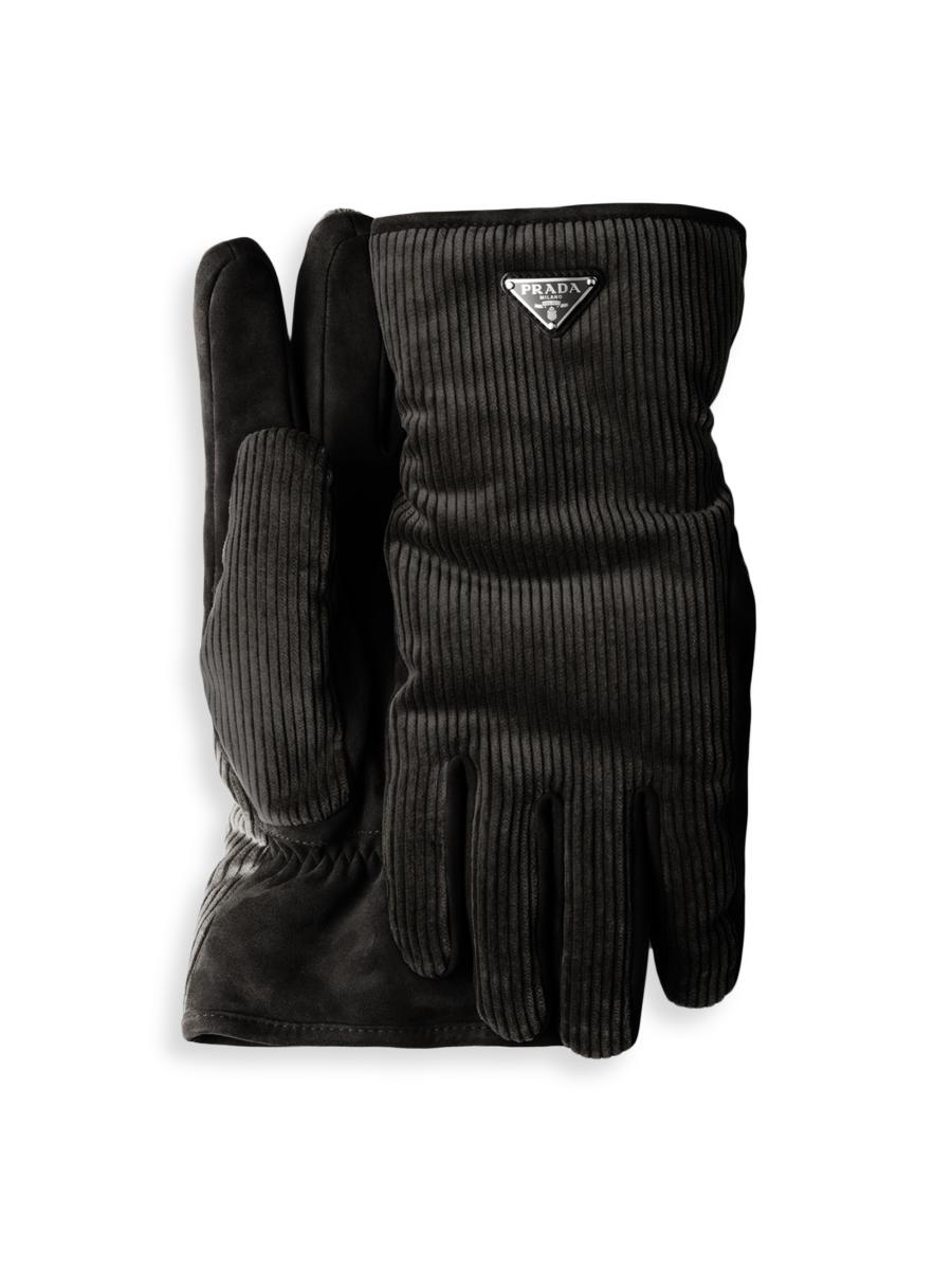 Prada Corduroy Gloves | Saks Fifth Avenue