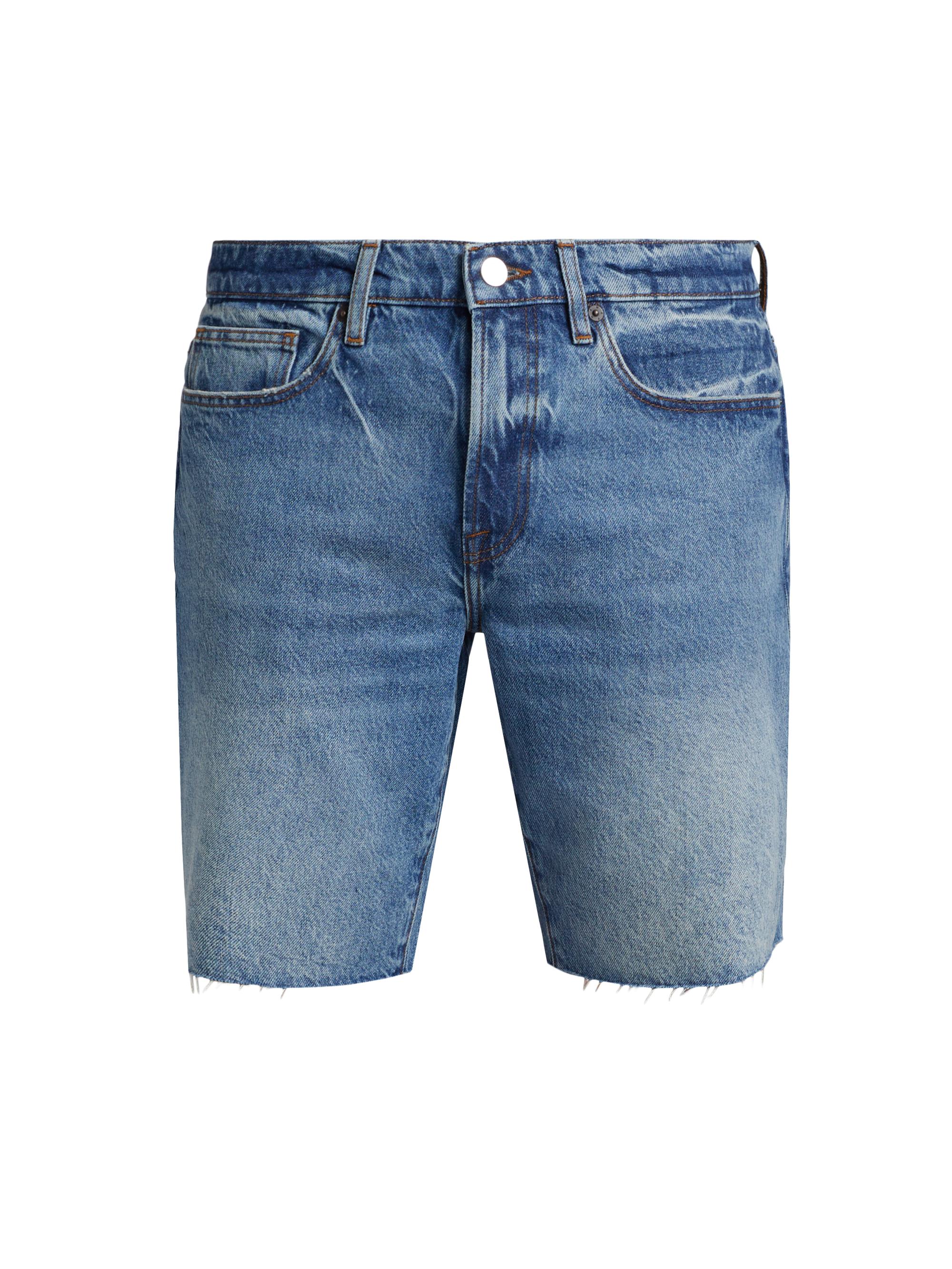 Frame Men's L'Homme Cut-Off Denim Shorts - Raywood