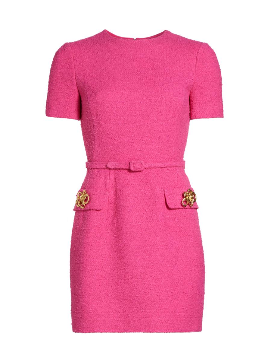 ワンピース Classic Tweed Belted Dress Belted Tweed Dress | Kate Spade Outlet