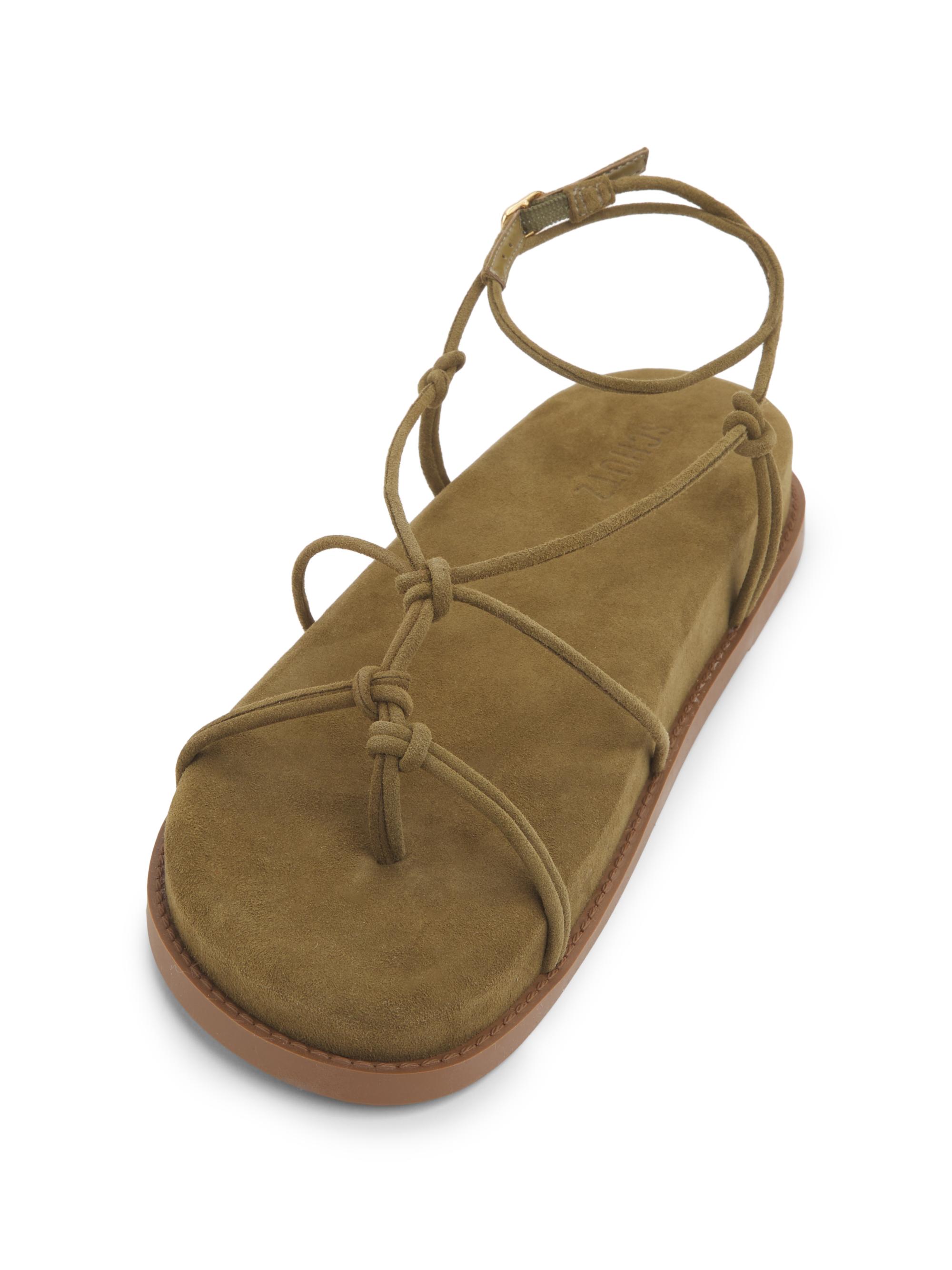 Schutz Calabria Sporty Suede Sandals | Saks Fifth Avenue