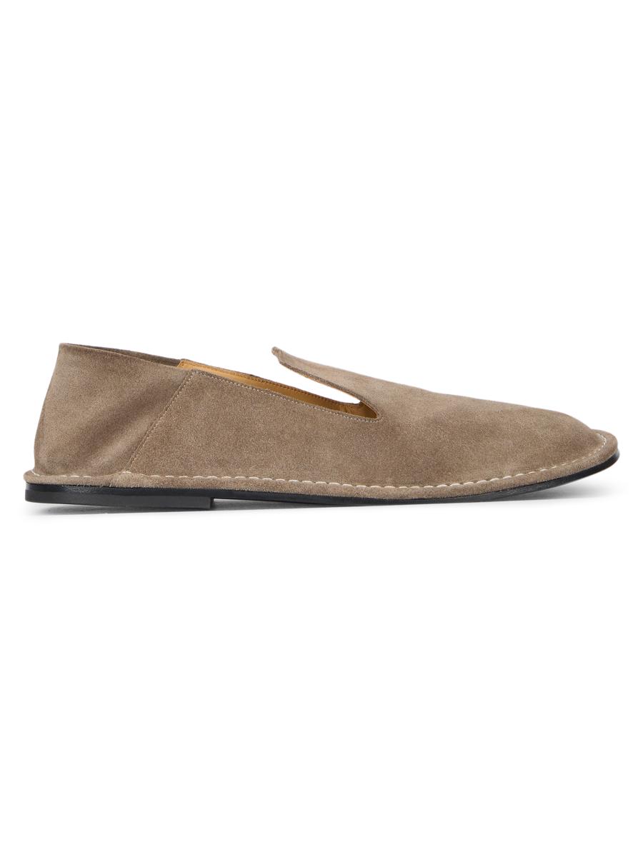 AMI Paris Midi Leather Slippers | Saks Fifth Avenue