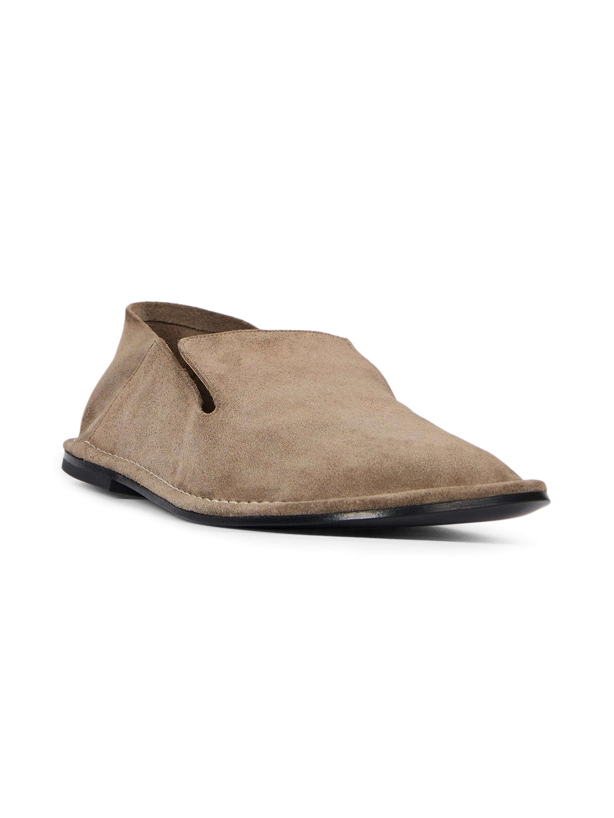 AMI Paris Midi Leather Slippers | Saks Fifth Avenue