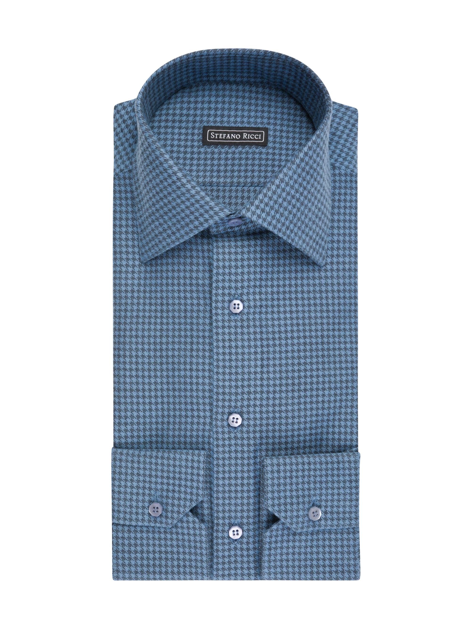 Stefano Ricci Men's Handmade Recanati Shirt - French Gray