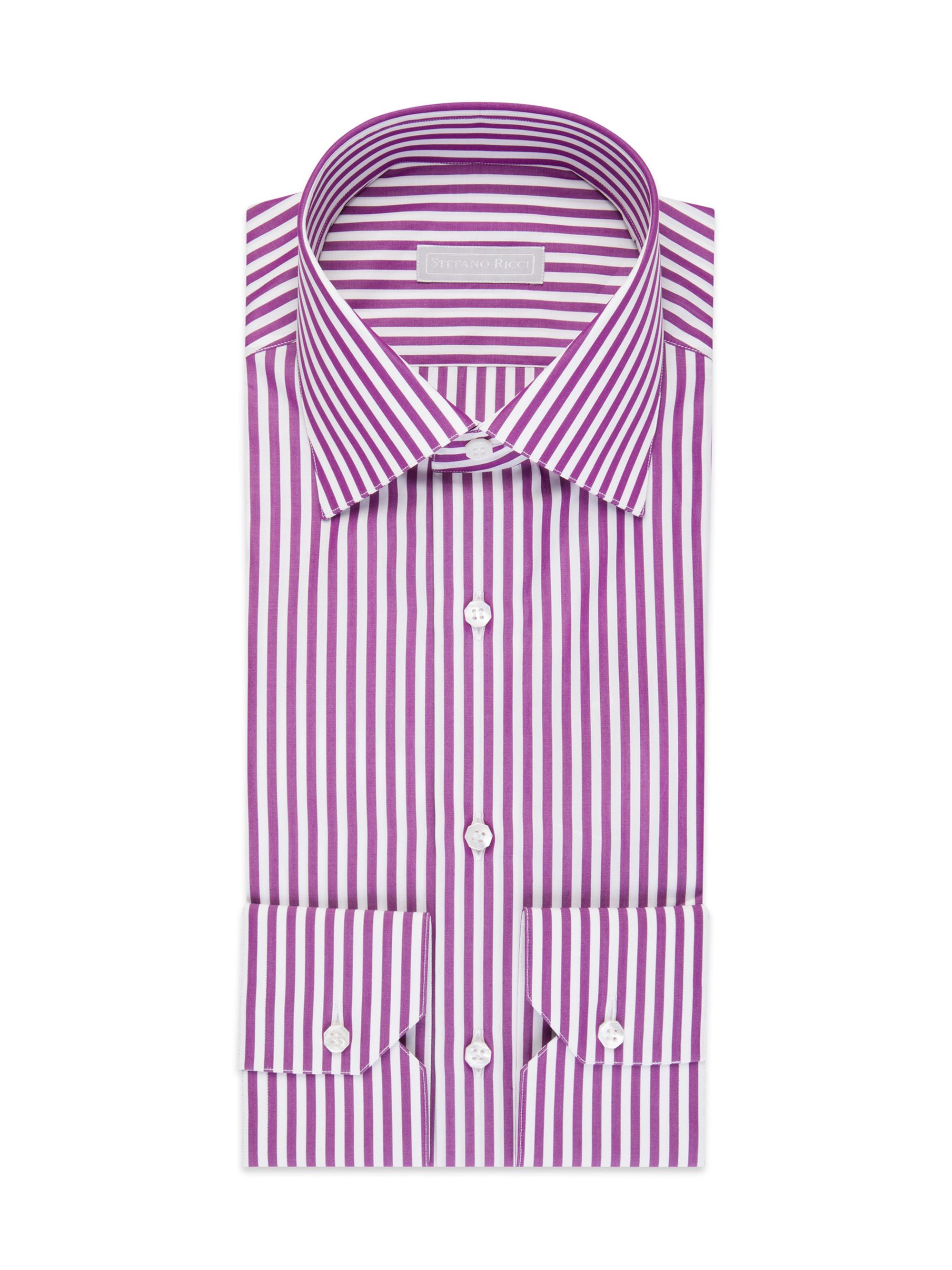 Stefano Ricci Men's Cotton Asti Shirt - Vista Blue