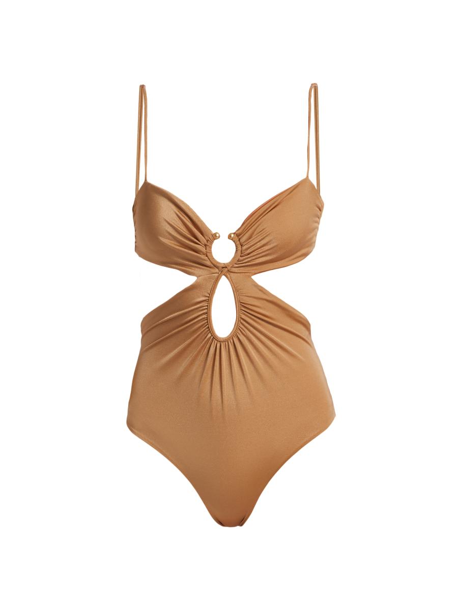 【JOHANNA ORTIZ】el palmar open-back プリント swimsuit Johanna Ortiz Las Islas Winter Sun Sunny Days Swimsuit