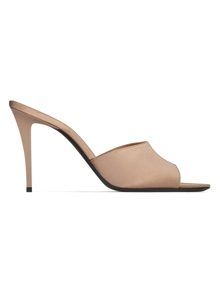 VIP【送料関税込】Saint Laurent ROMY PATENT LEATHER MULES SAINT LAURENT Romy patent-leather mules | NET-A-PORTER