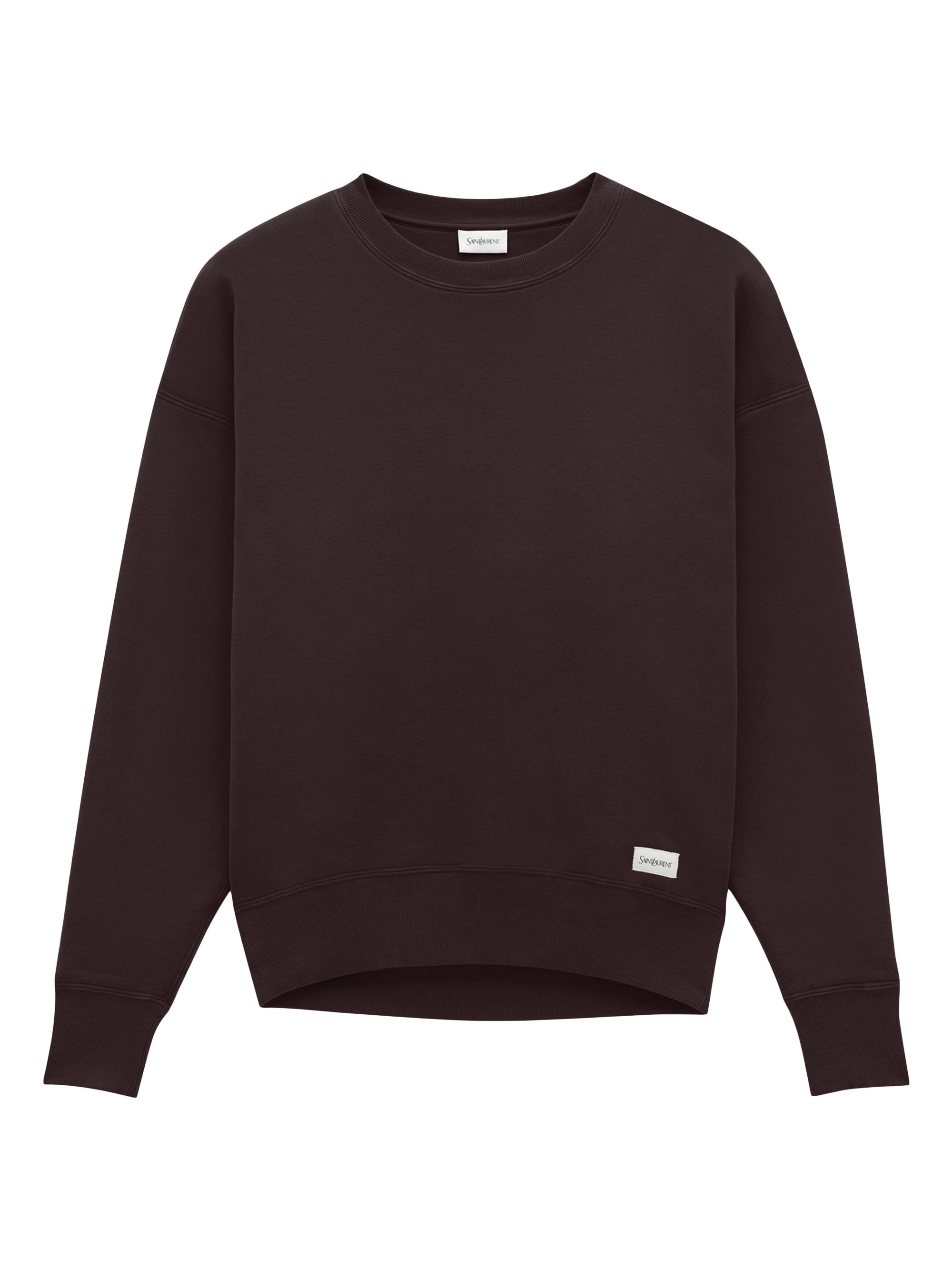 【美品】SAINT LAURENT 　ユーズド加工 ゼブラ柄 スウェット【S】 Saint Laurent Half-Zip Sweatshirt | Saks Fifth Avenue