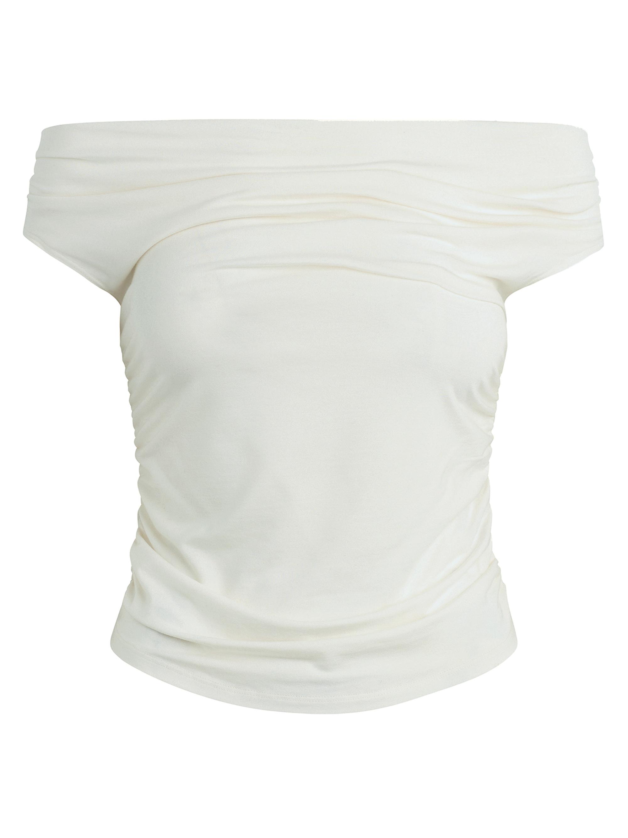 Joe's Jeans Women's The Mia Off-the-Shoulder Top - Ecru