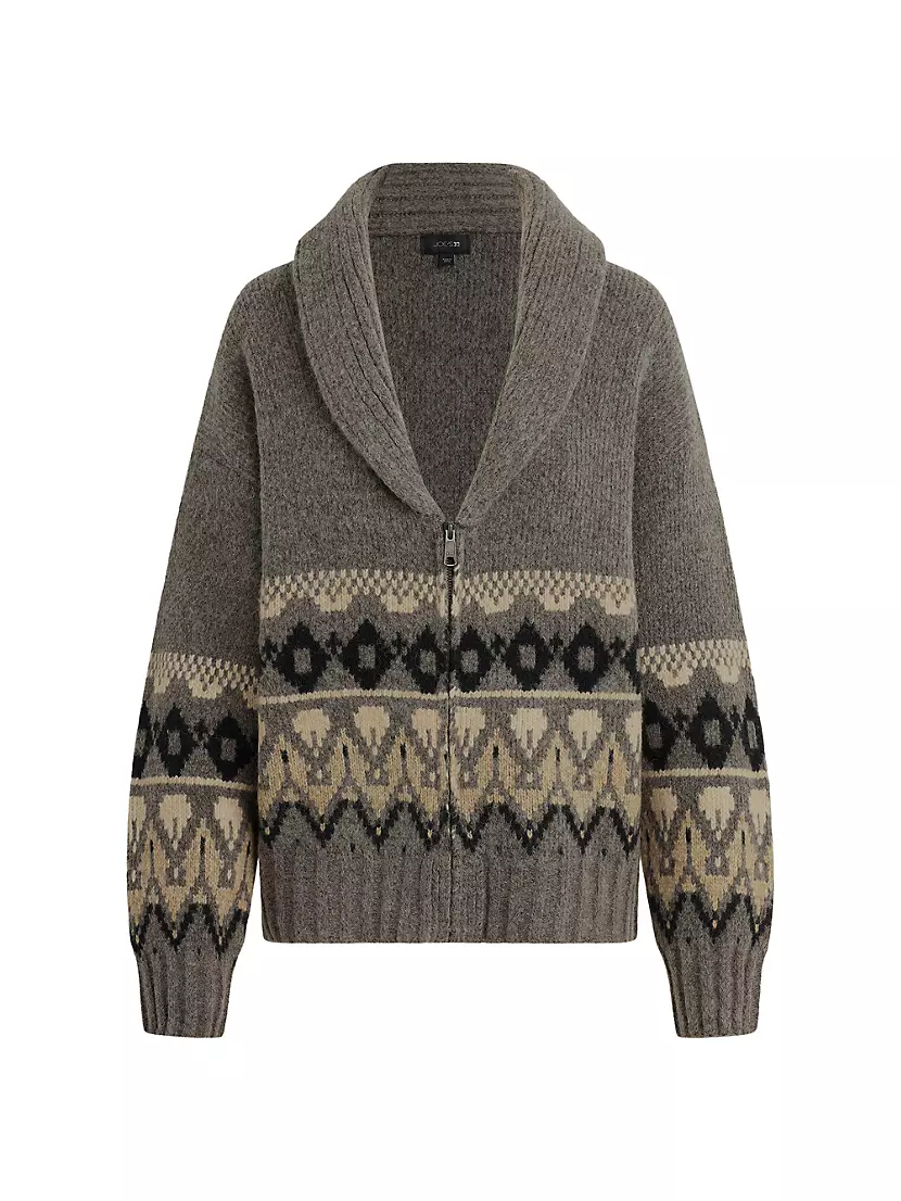 Shop Joe's Jeans The Inga Fair Isle Cardigan | Saks Fifth Avenue Shop Joe's Jeans The Inga Fair Isle Cardigan | Saks Fifth Avenue