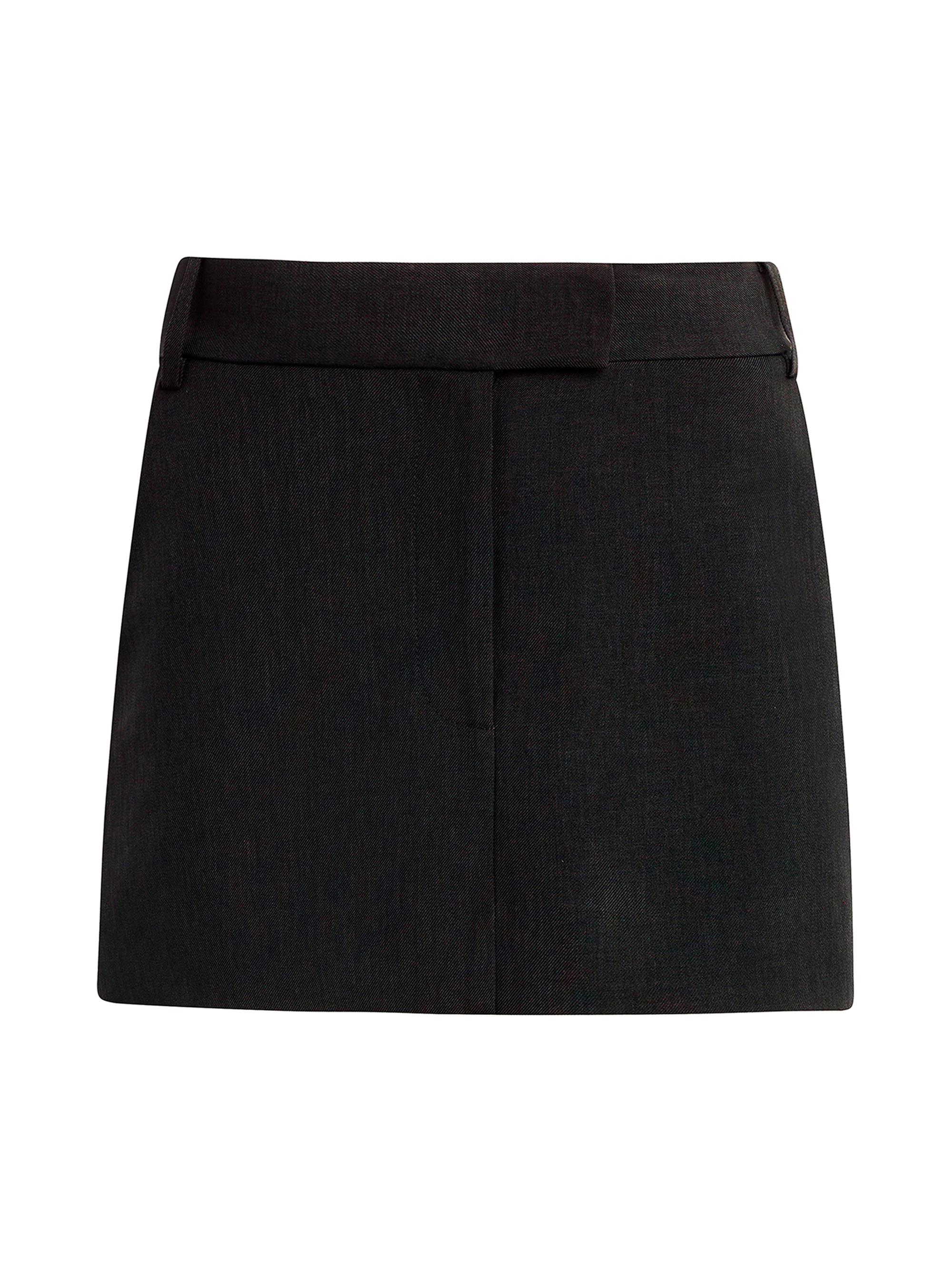 Joe's Jeans Women's The Chloe Tailored Miniskirt - Black