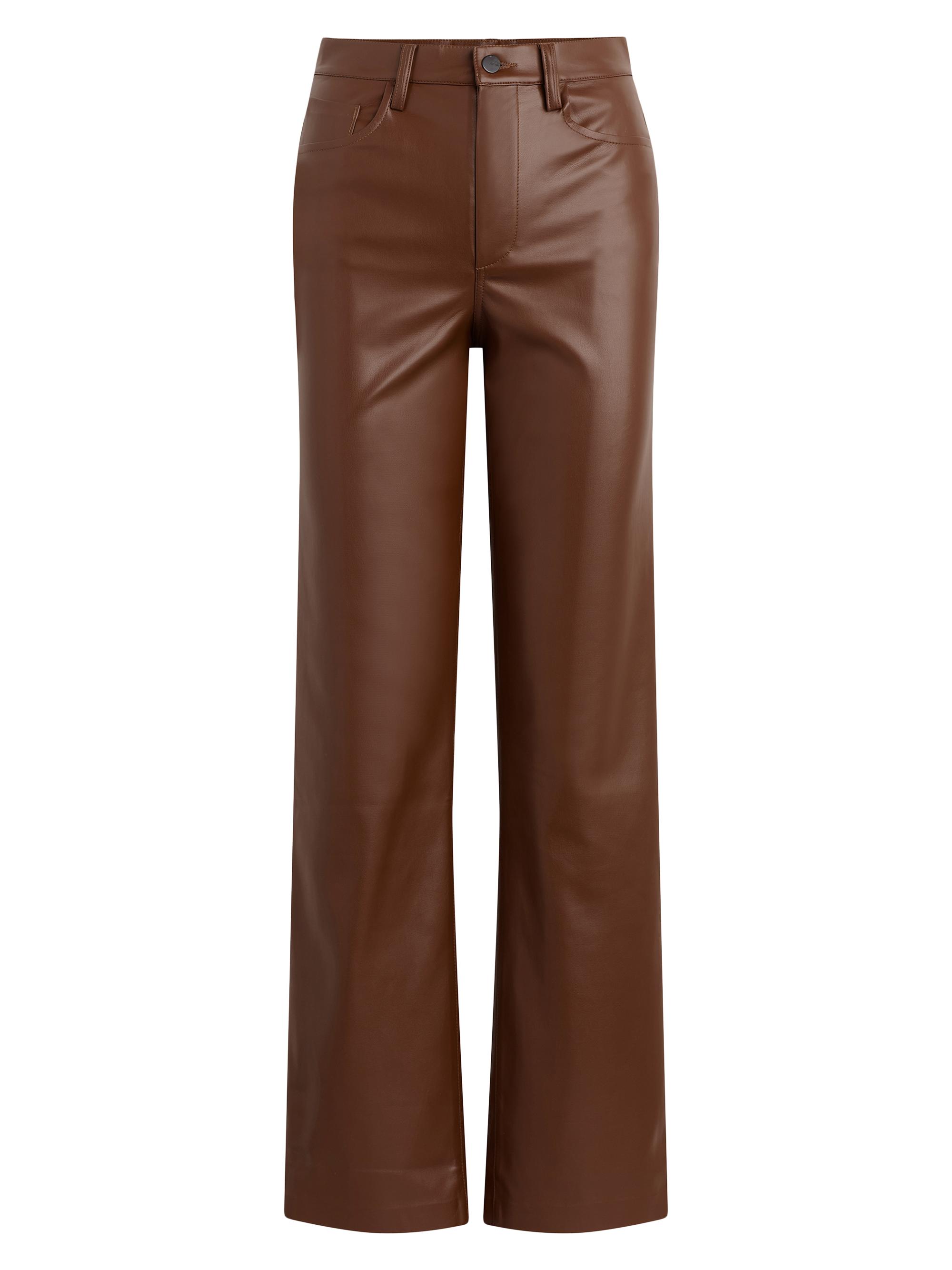 Joe's Jeans Women's The Margot Vegan Leather Pants - Toffee