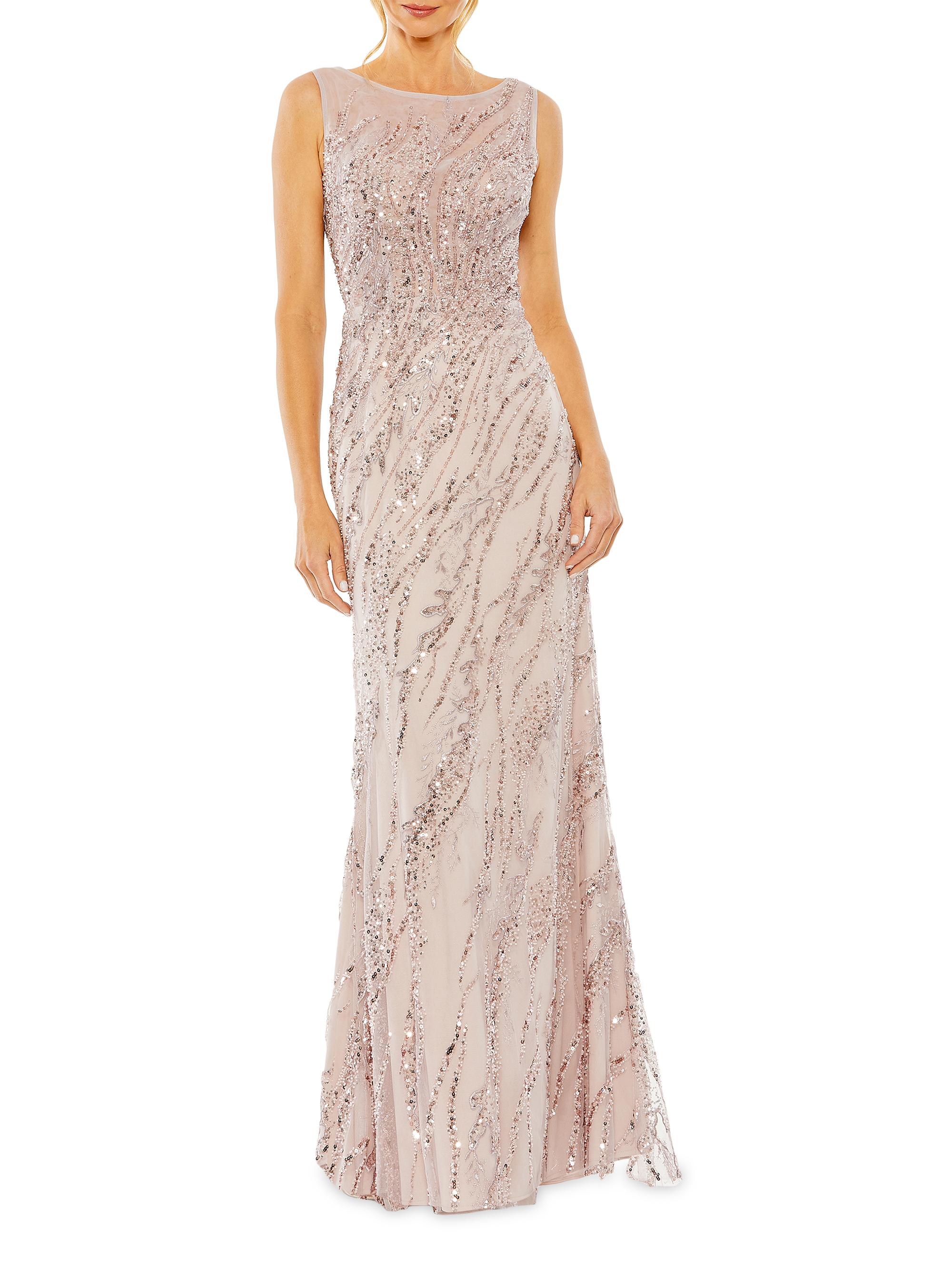 Marchesa Notte Corded Lace & Floral Applique Gown | Saks Fifth Avenue