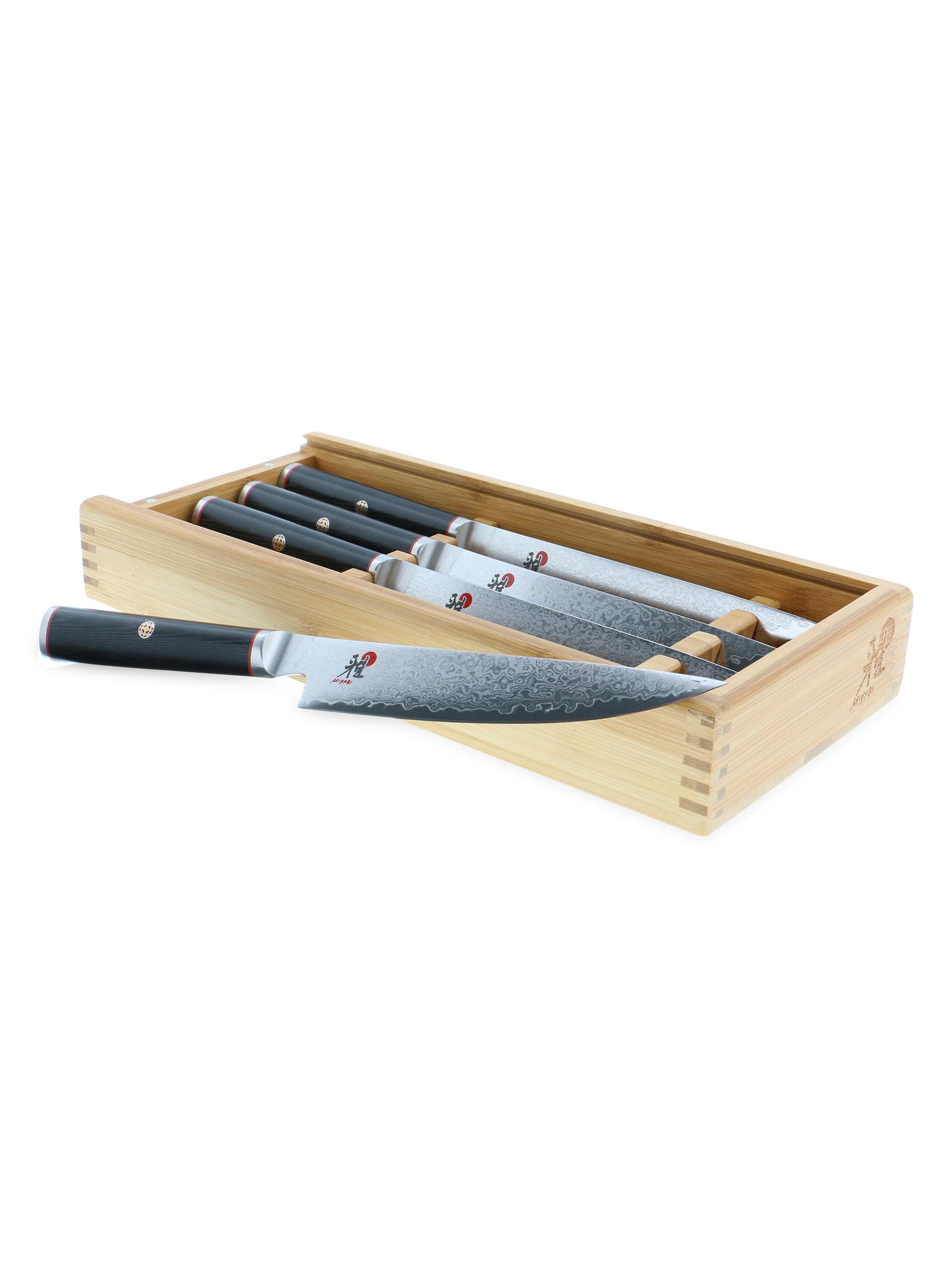 Miyabi Kaizen 4-Piece Steak Knife Set - Stainless Steel