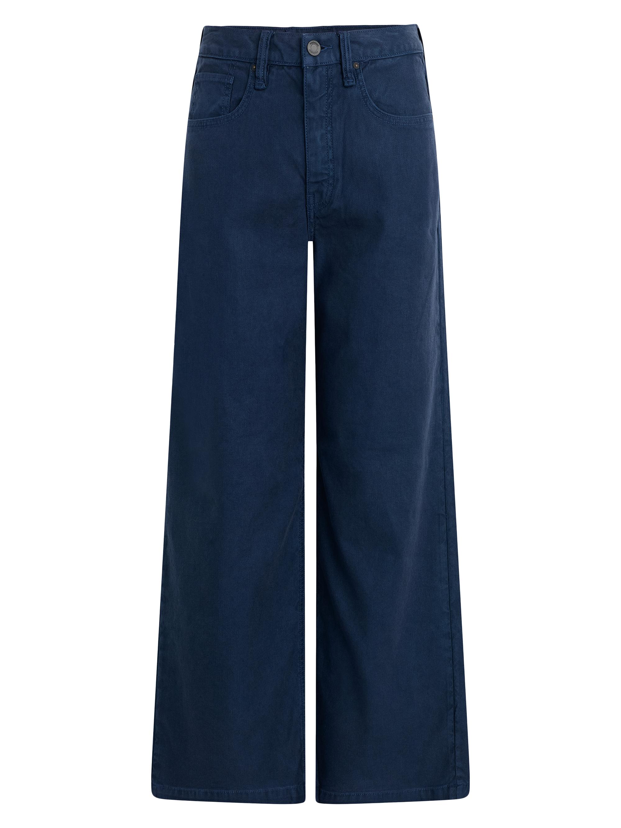 Hudson Jeans Women's Jodie Loose-Fit Wide-Leg Jeans - Mood Indigo