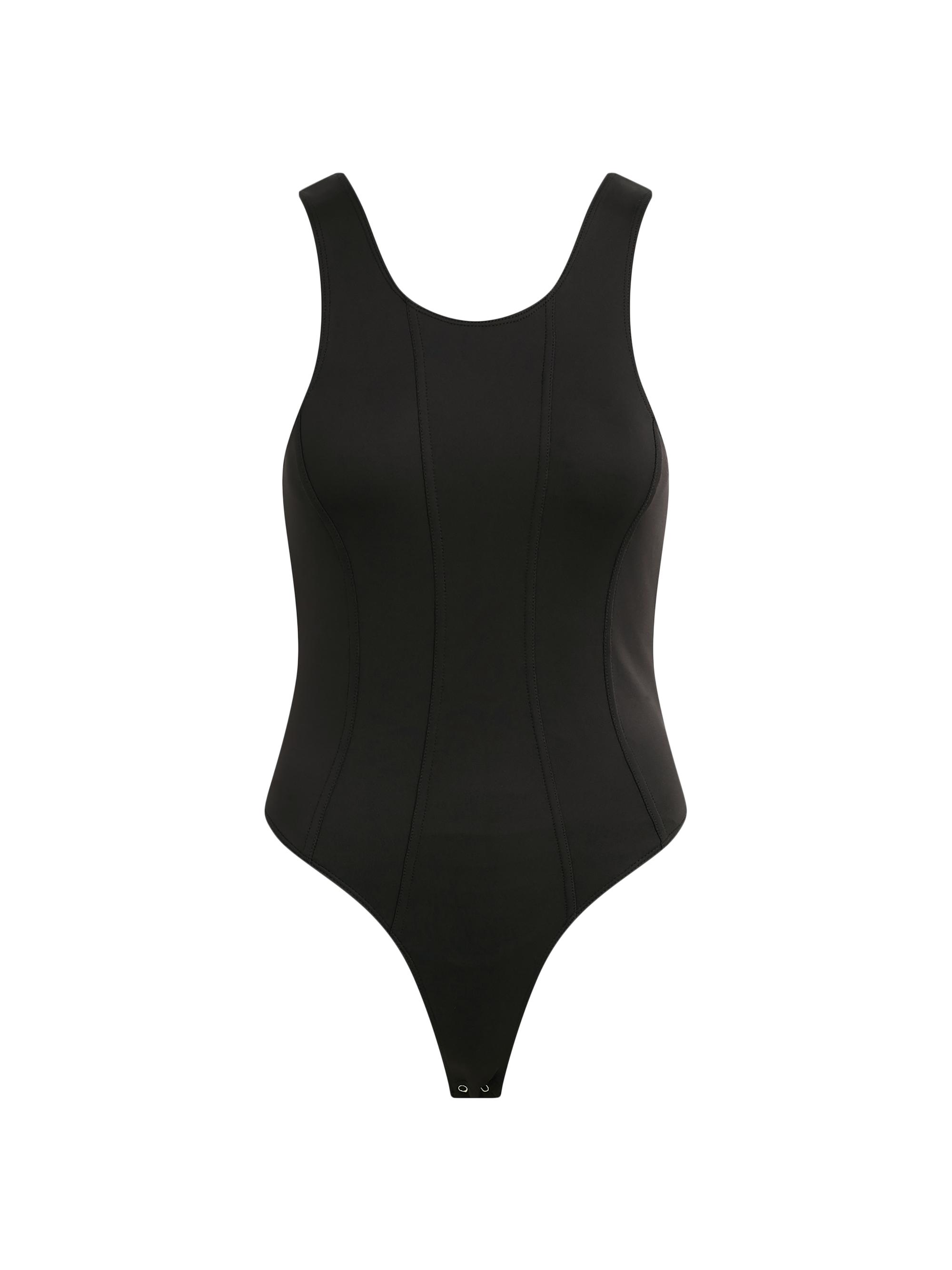 Hudson Jeans Women's Scoopneck Bodysuit - Black