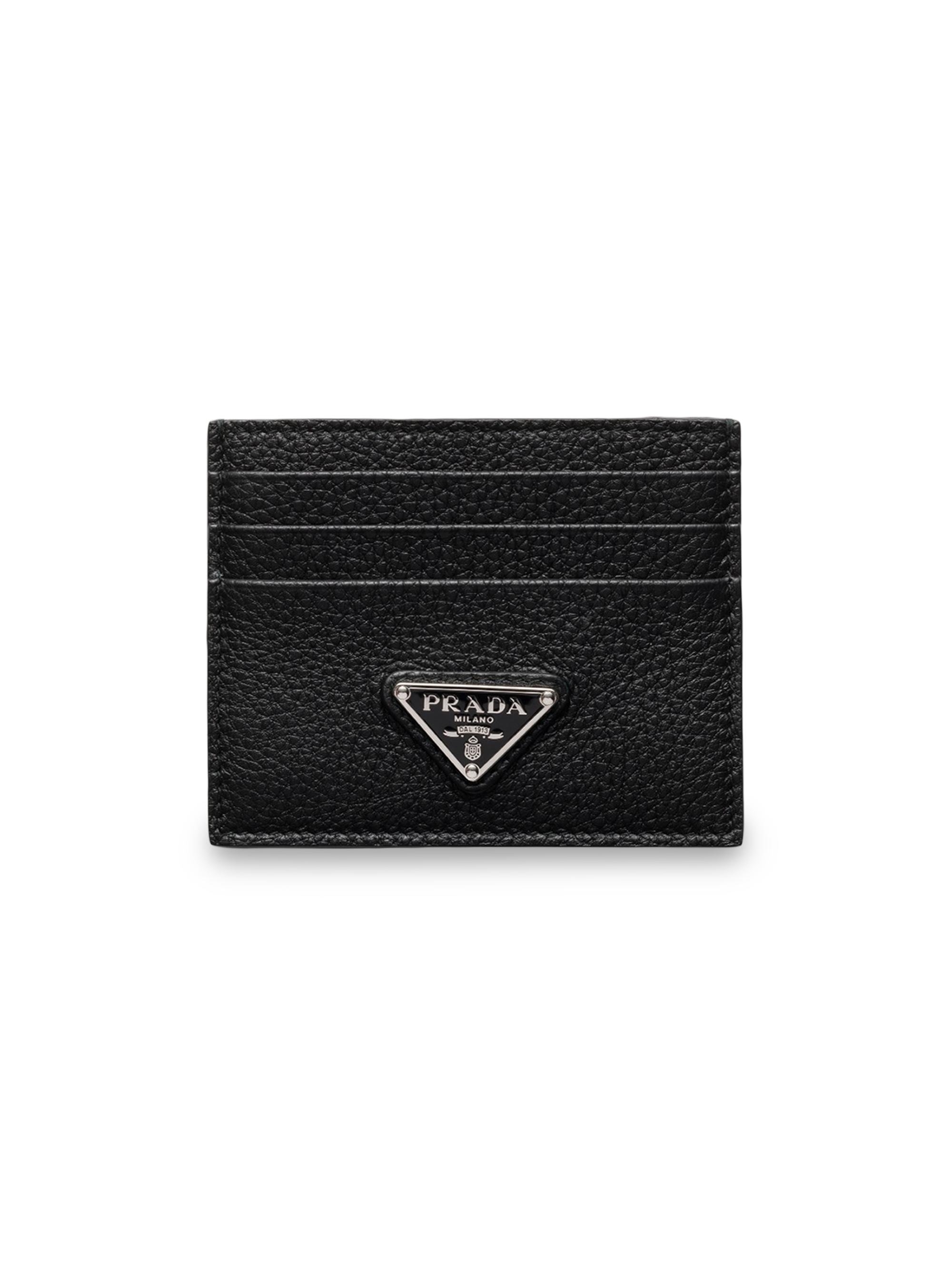 Prada Re-Nylon And Saffiano Leather Card Holder | Saks Fifth Avenue